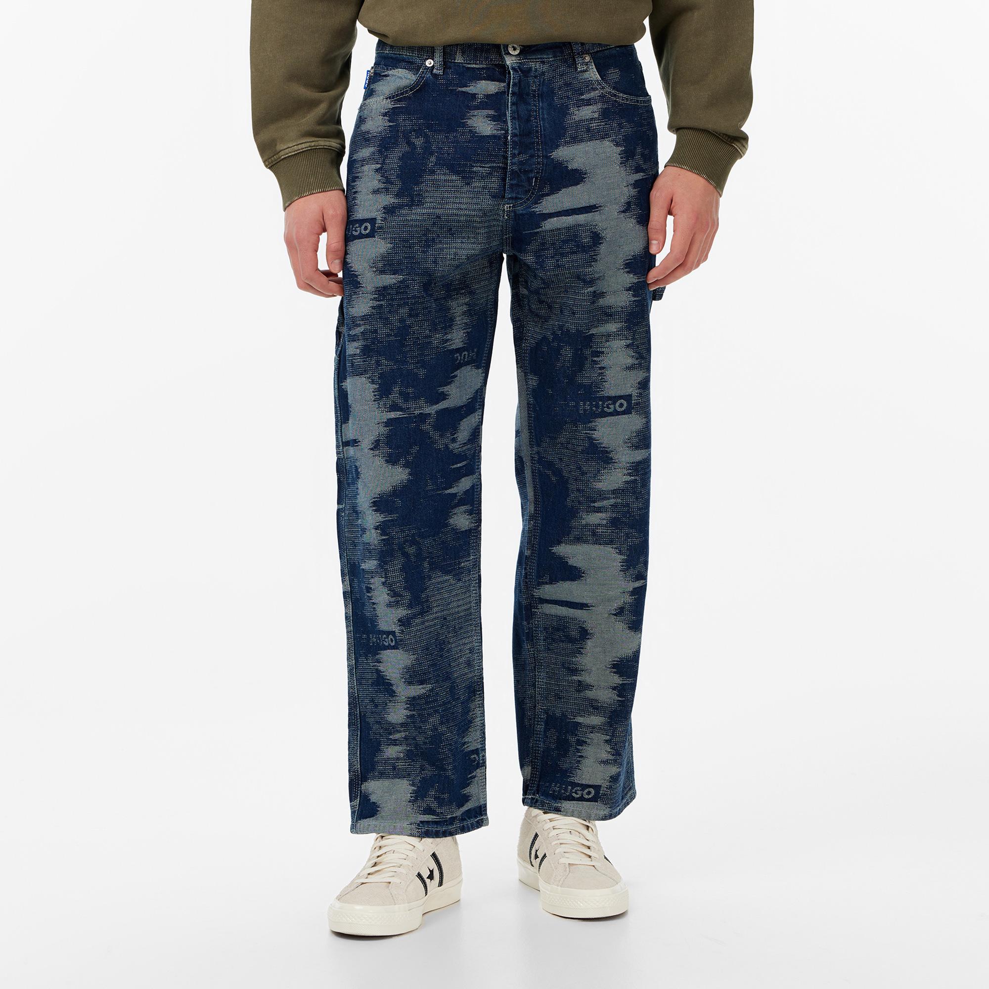 Hugo Carpenter Slim Fit Erkek Mavi Pantolon