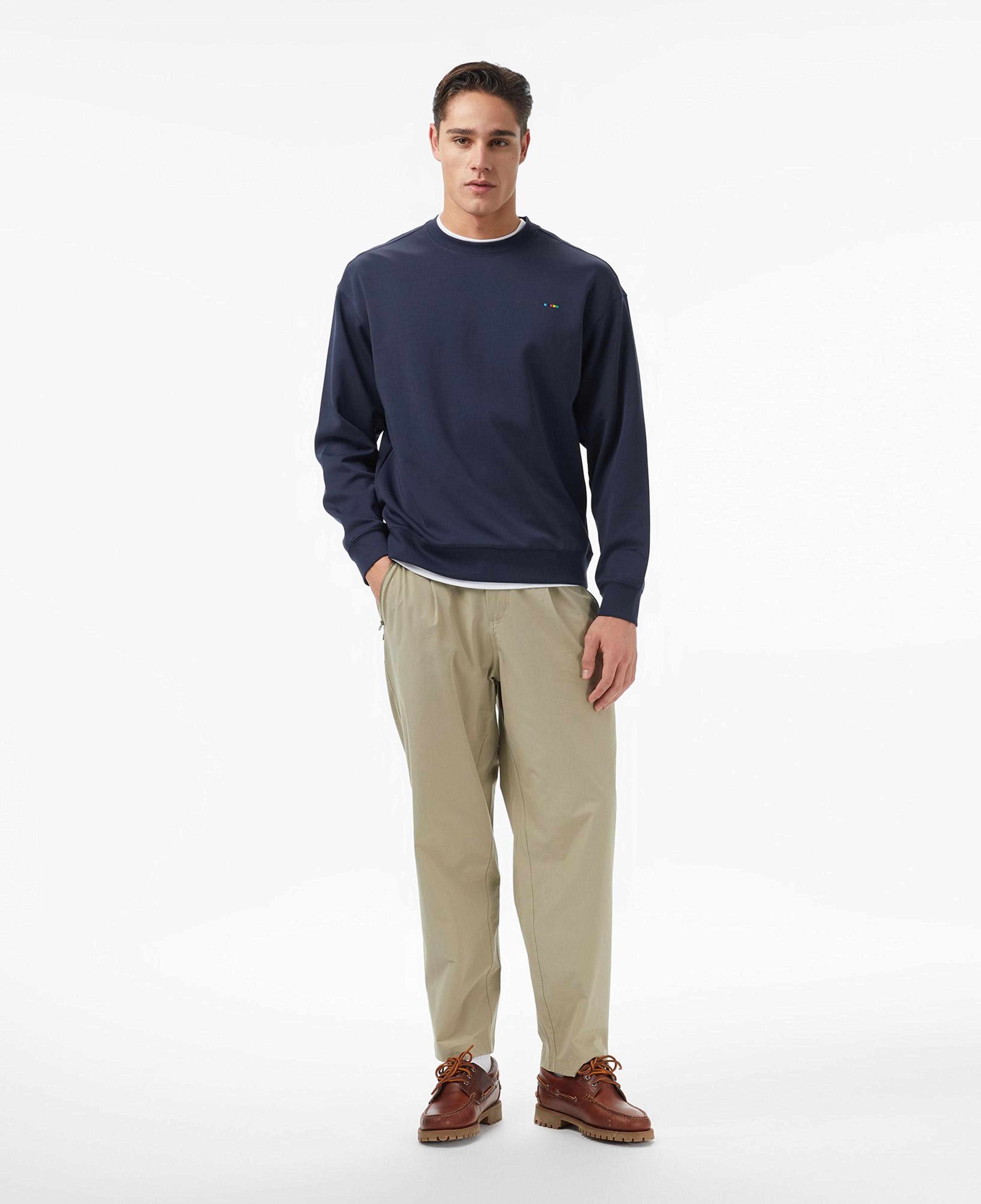 Anta Iconic Erkek Mavi Sweatshirt