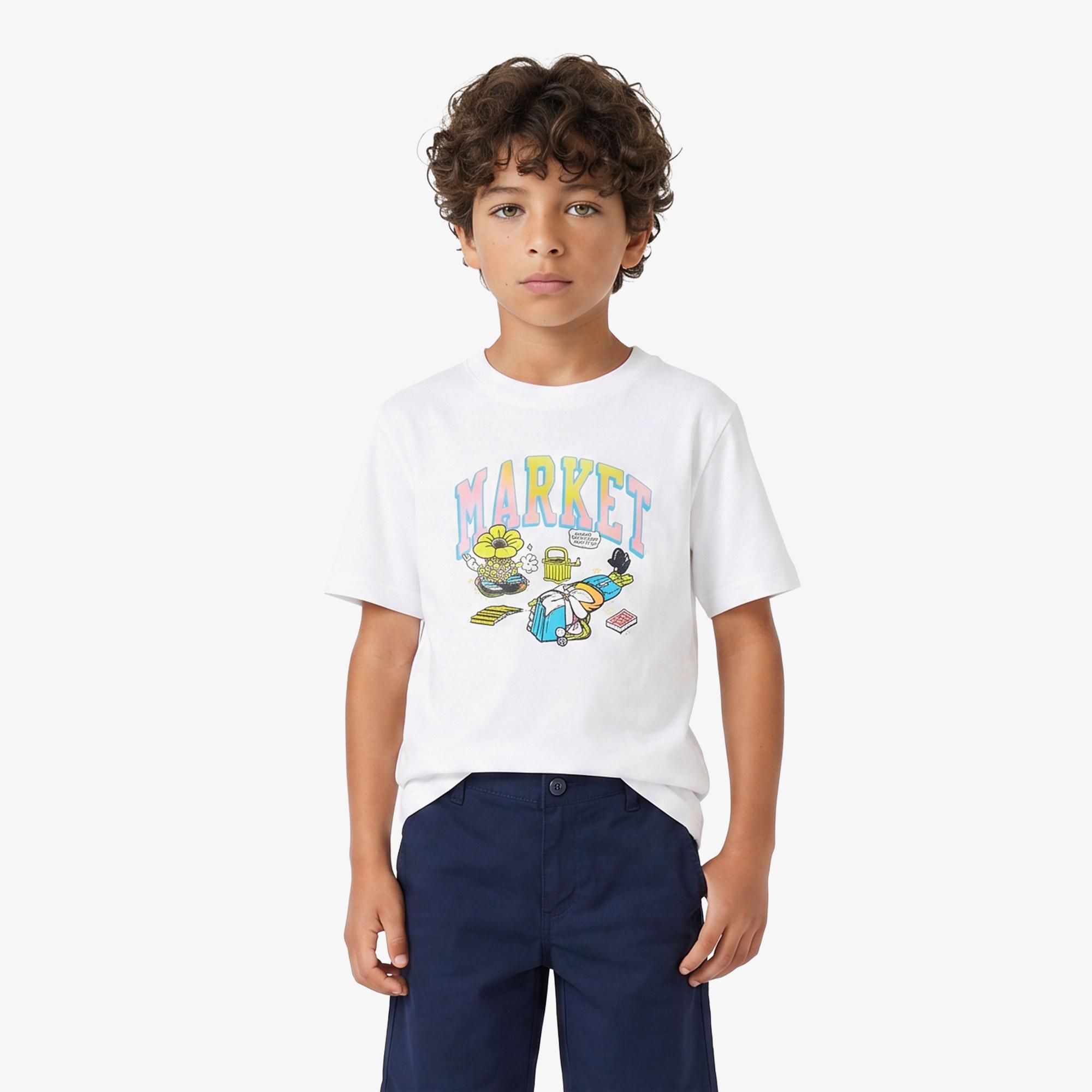 Market Seeds Of Tomorrow Çocuk Beyaz T-Shirt