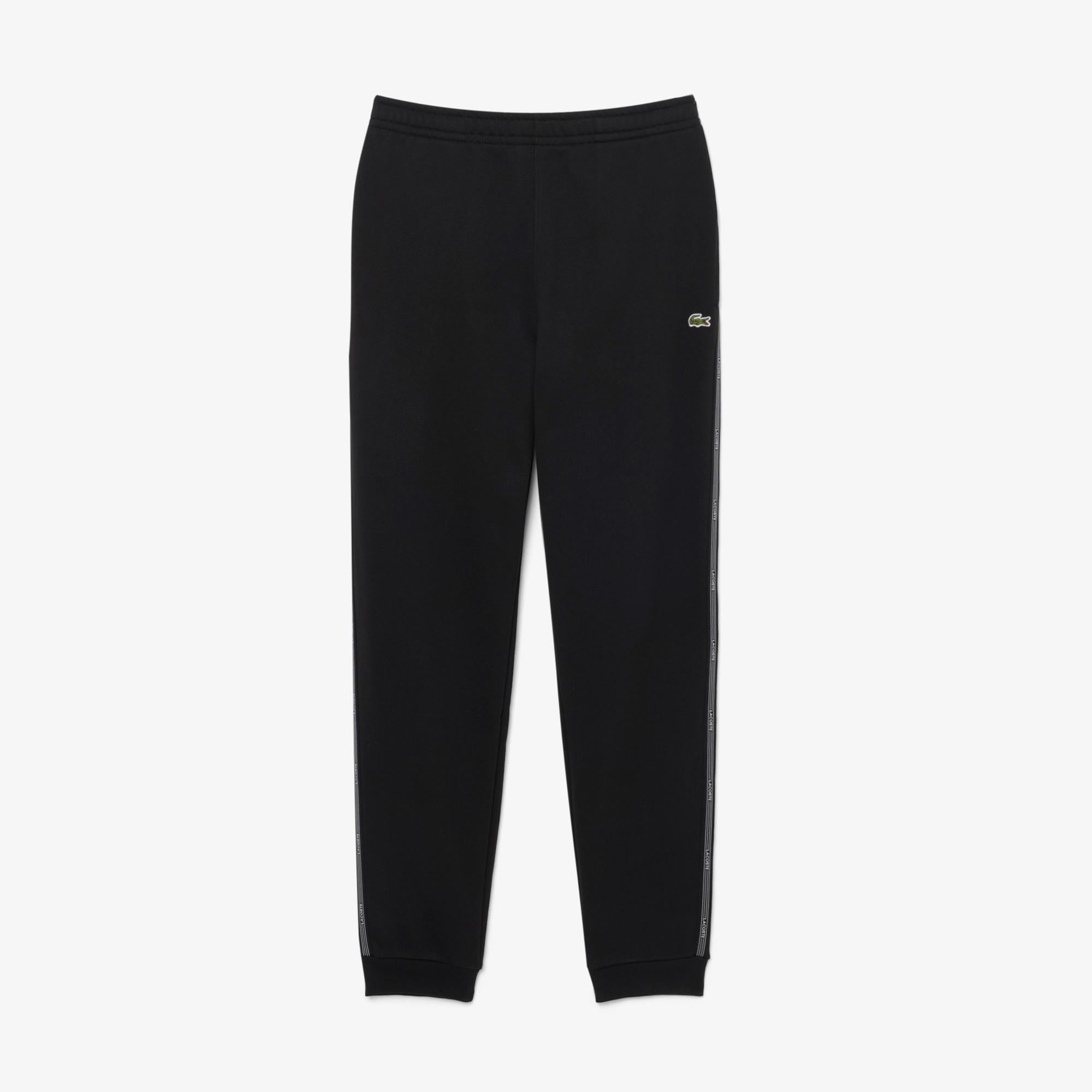 Lacoste Erkek Tapered Fit Siyah Eşofman Altı