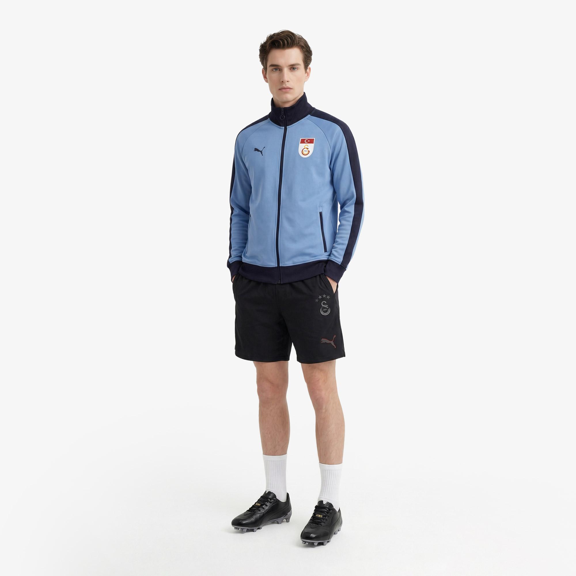 Puma Galatasaray S.K Retro Erkek Mavi Eşofman Üstü