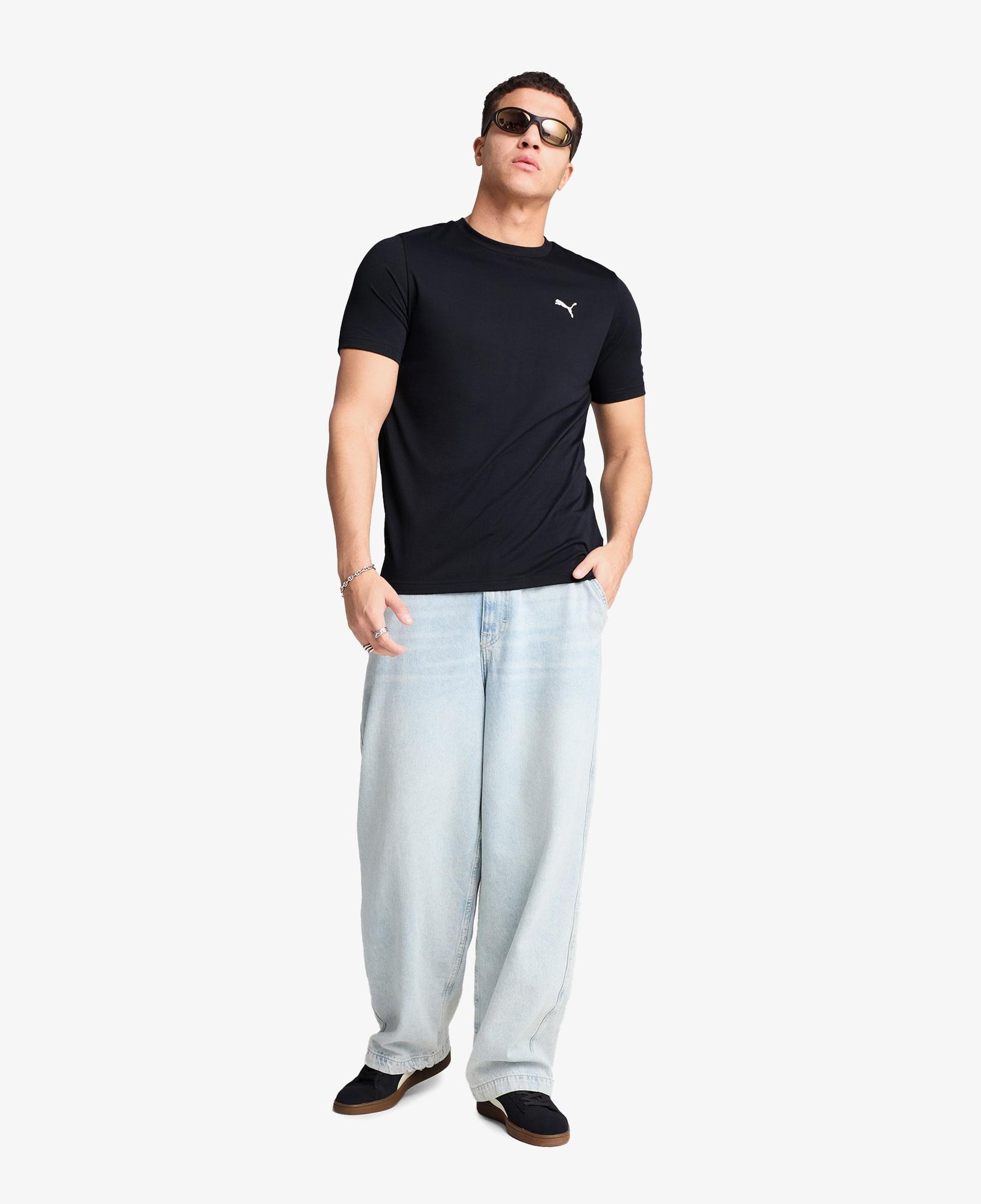Puma Essentials Small Logo Poly  Erkek Lacivert T-Shirt