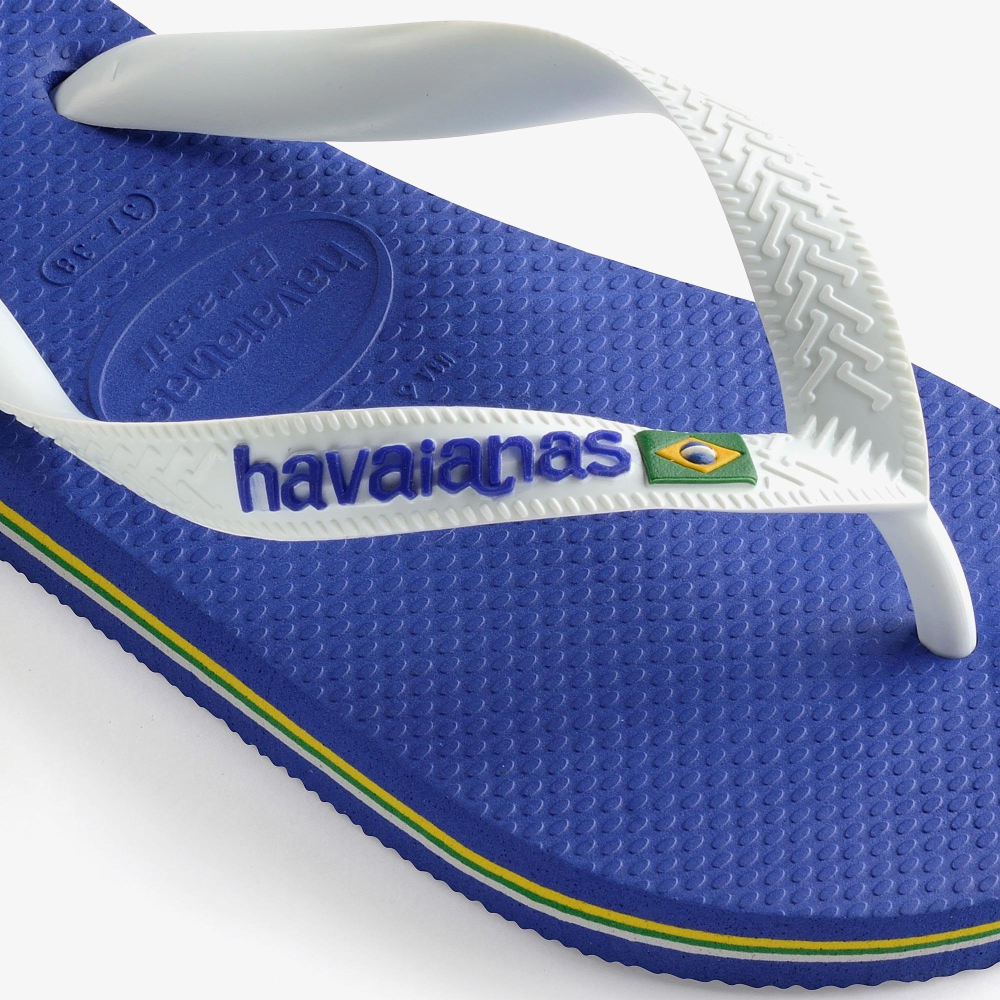 Havaianas Brasil Logo Turquois Unisex Mavi Terlik