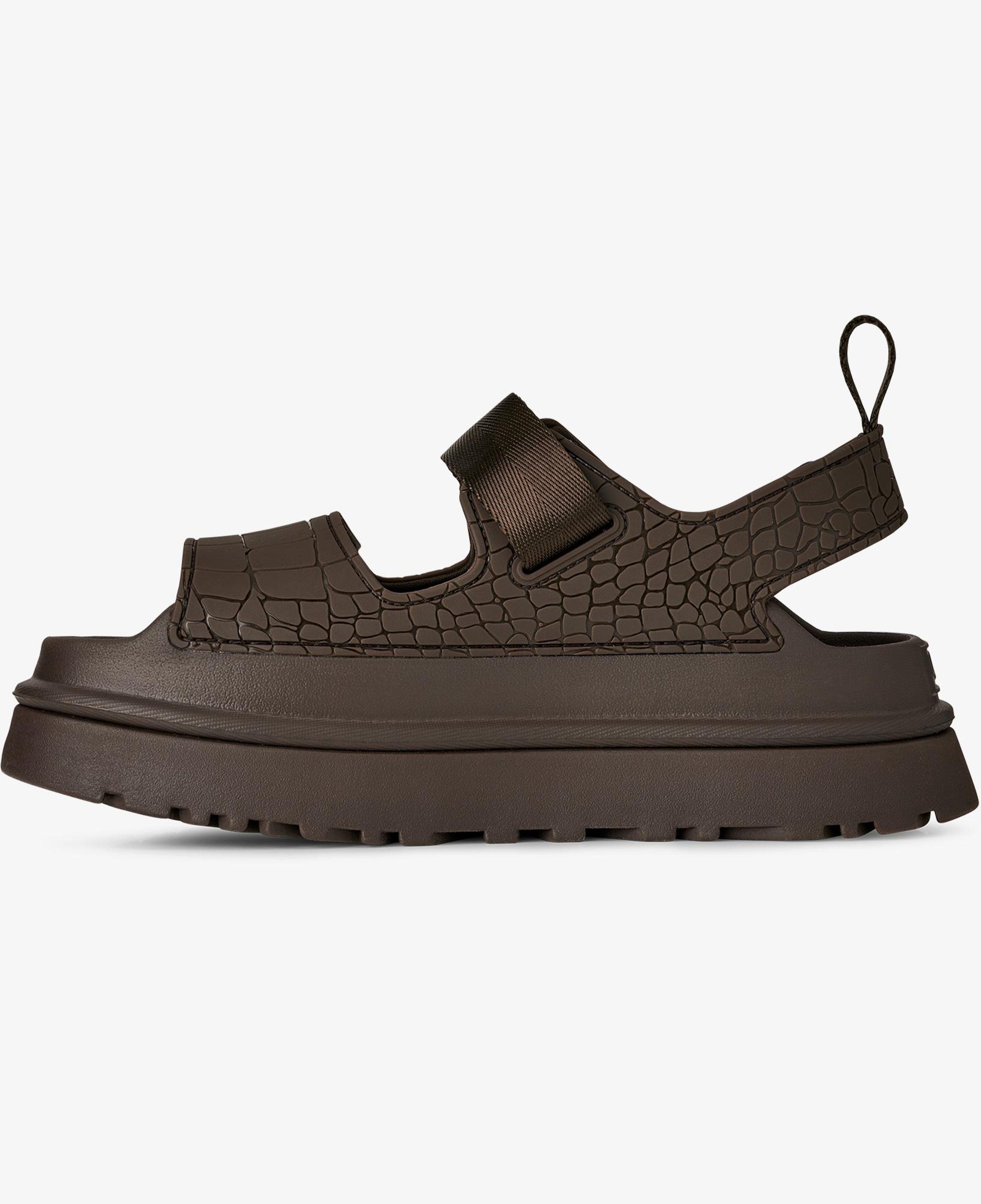 UGG Goldenglow Embossed Kadın Kahverengi Sandalet