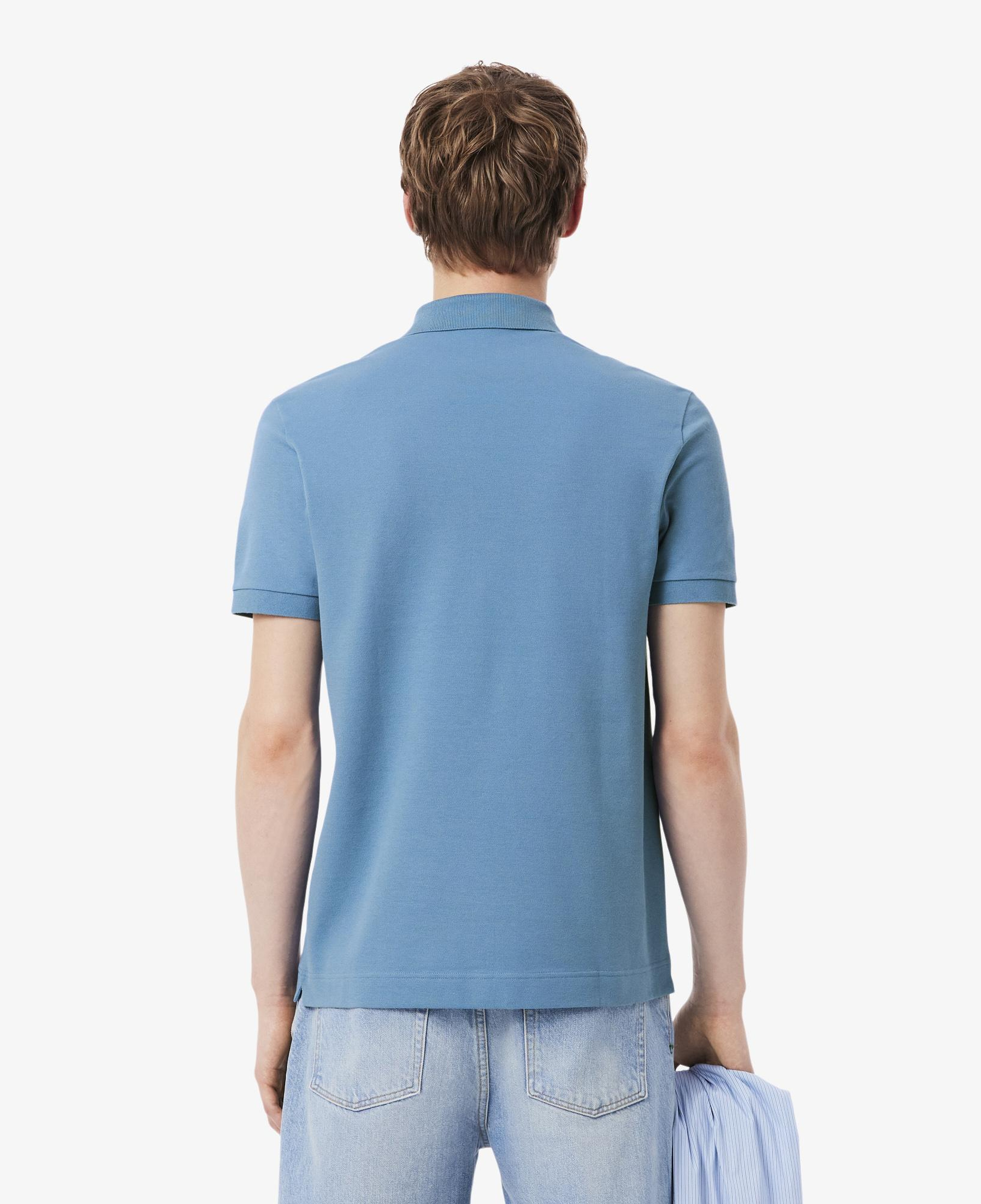Erkek Regular Fit Mavi Paris Polo