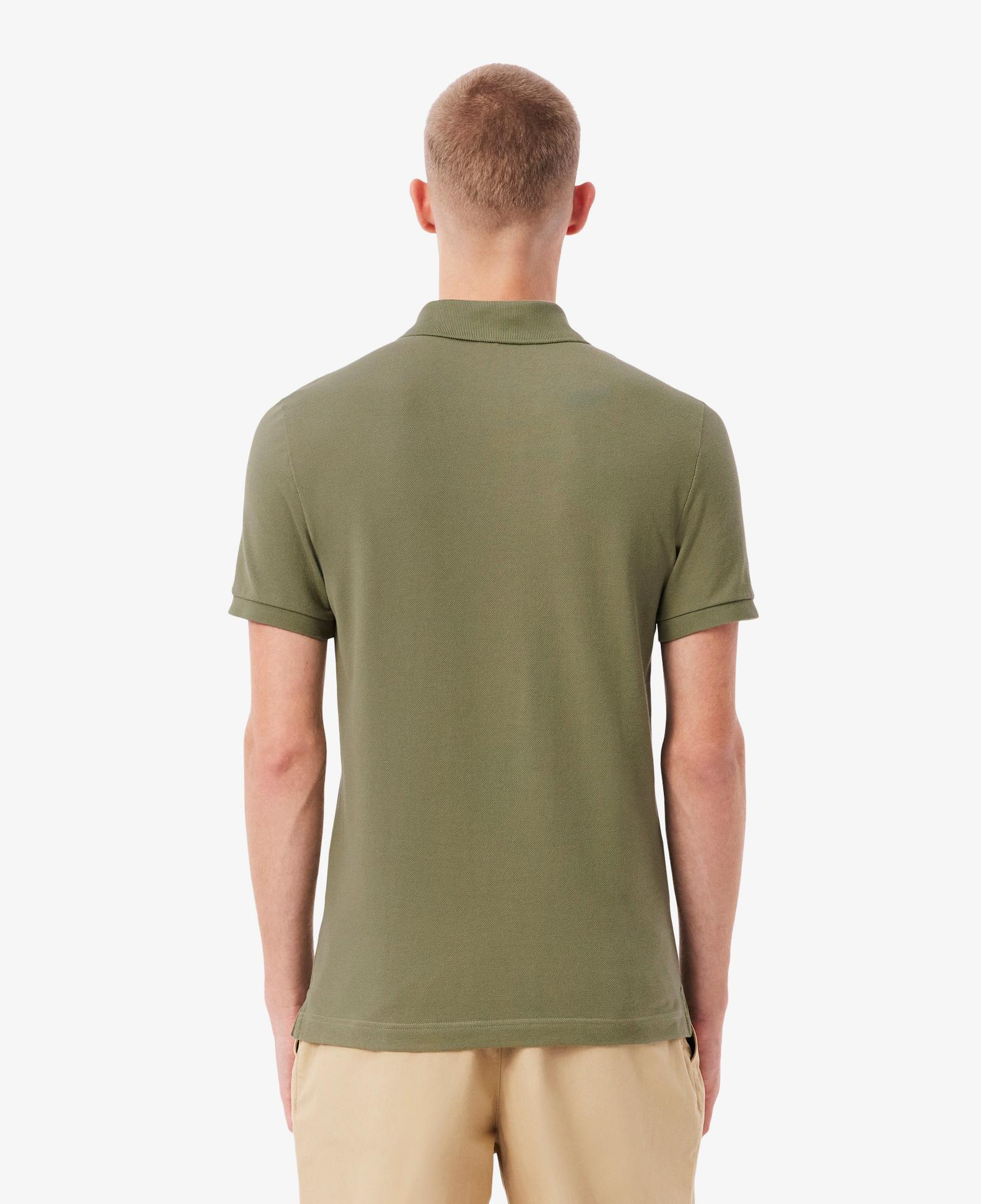 L.12.12 Erkek Slim Fit Haki Polo