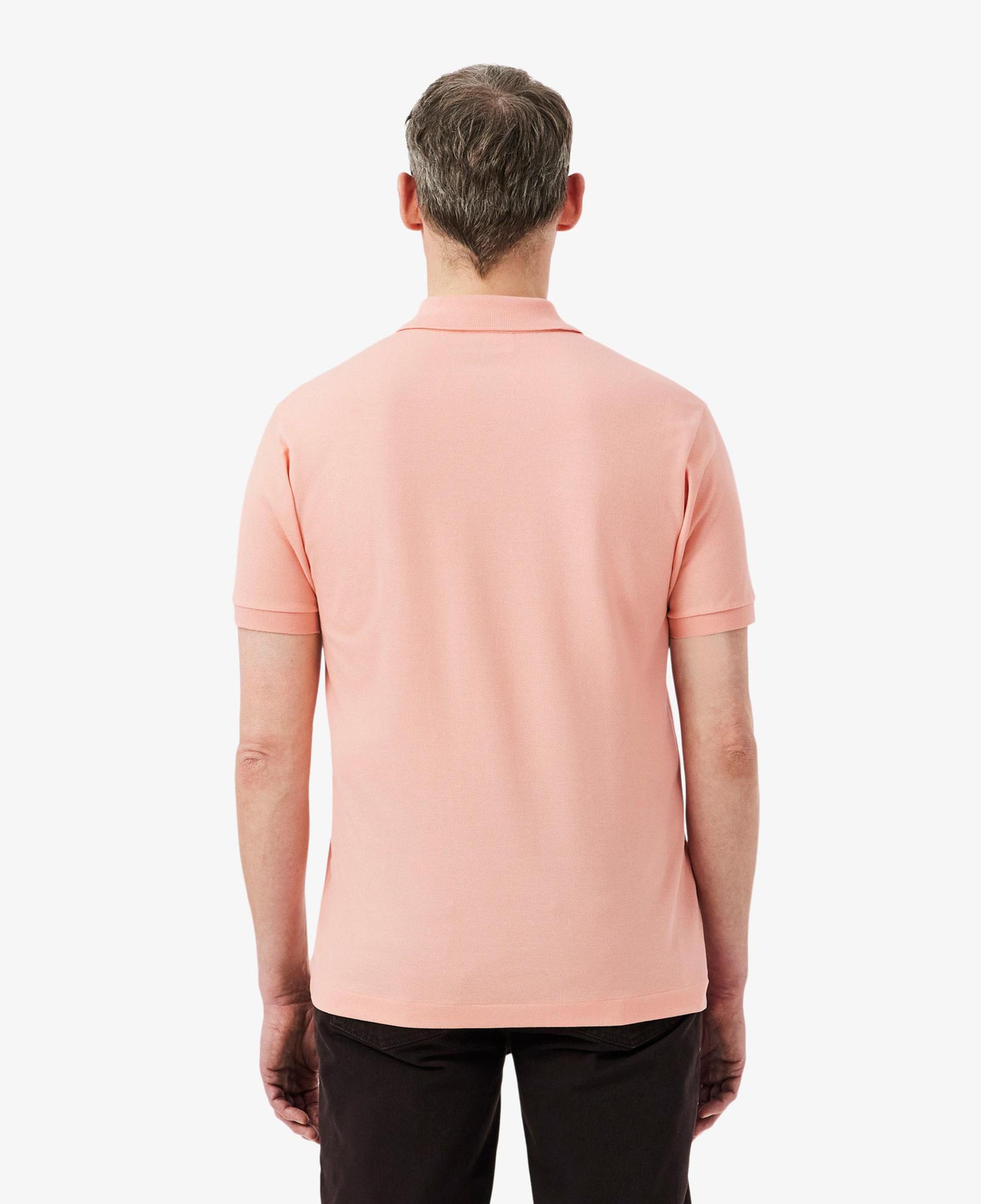 L.12.12 Erkek Classic Fit Pembe Polo