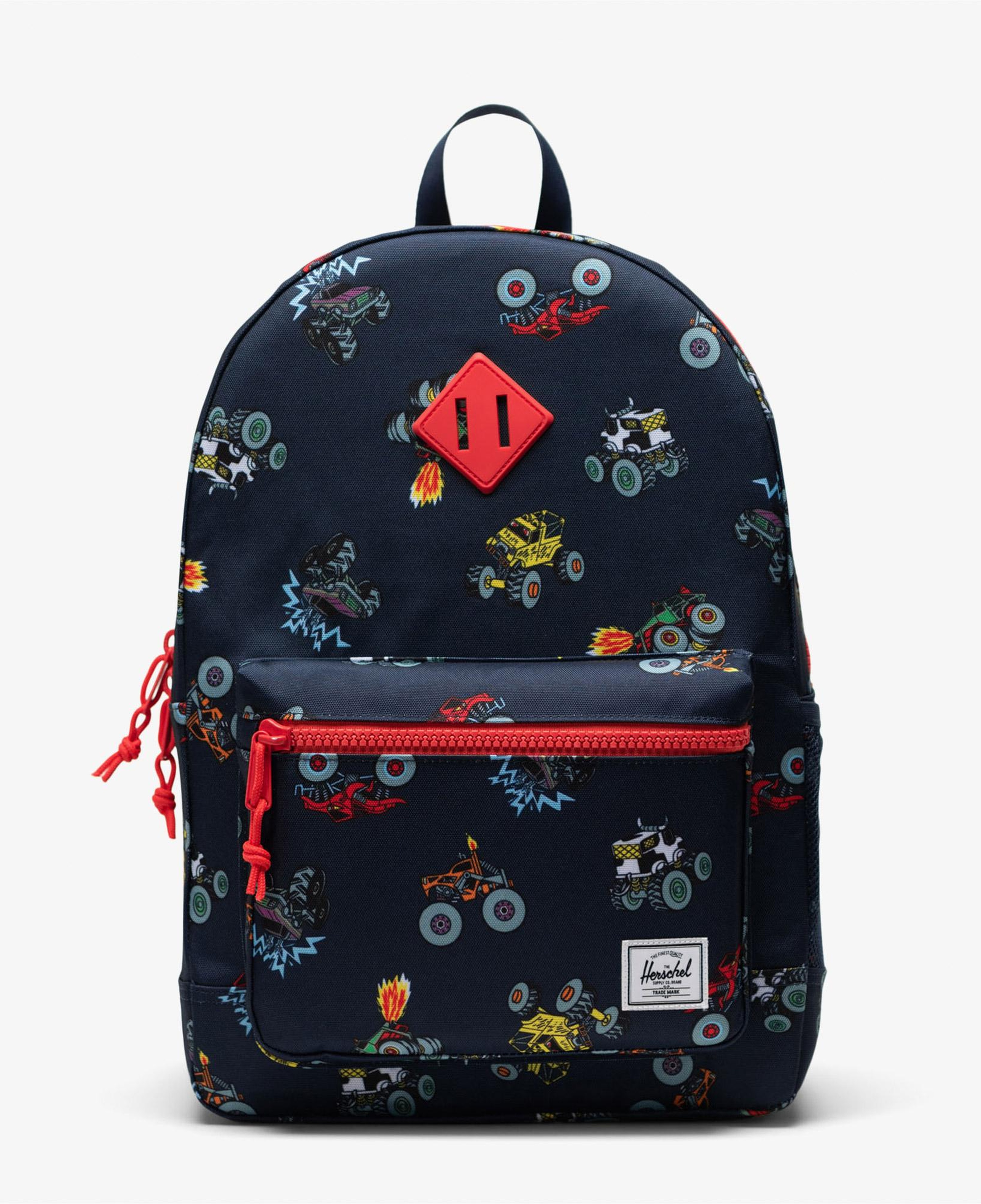 Herschel Suplly Co Monster Trucks Çocuk Lacivert Sırt Çantası