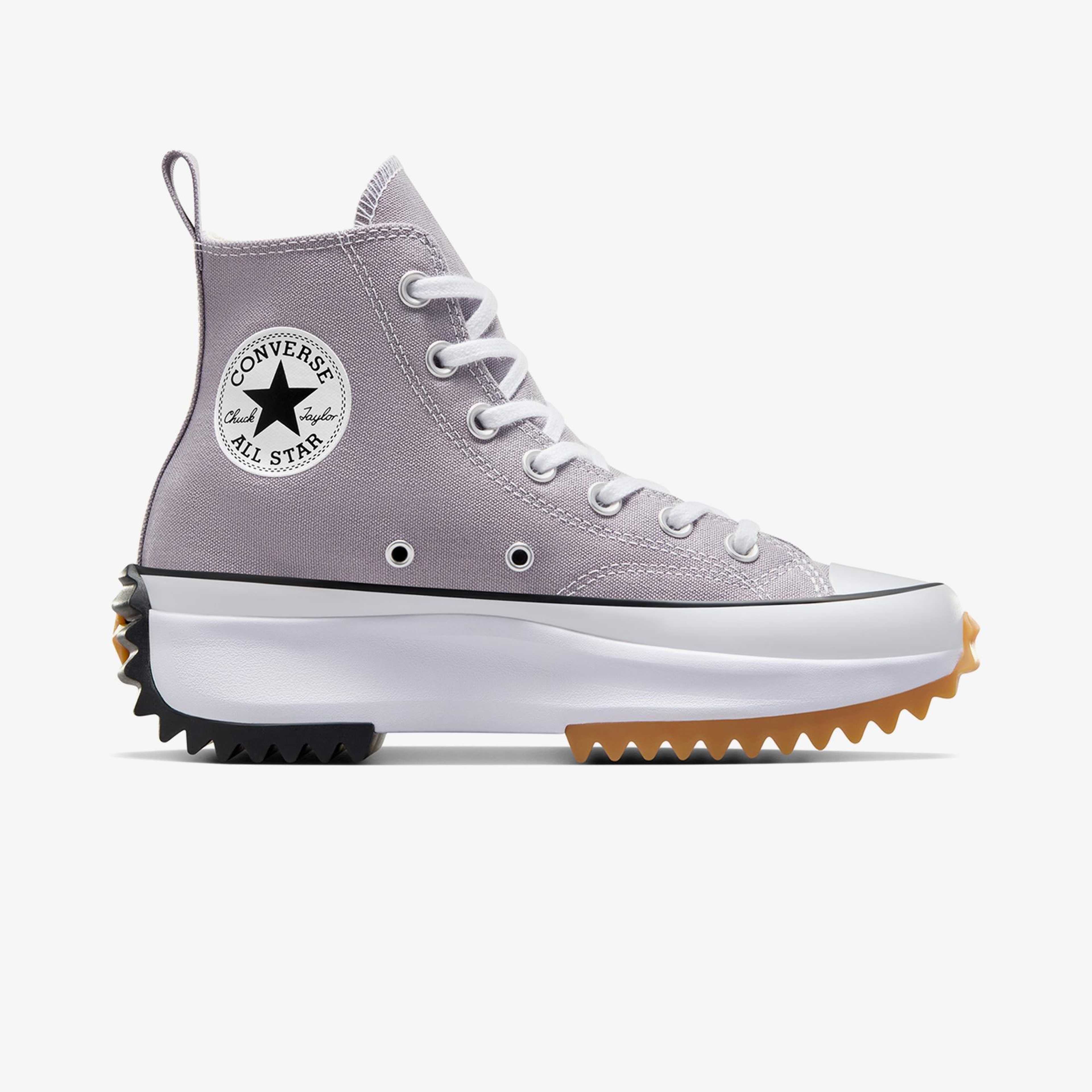 Converse Run Star Hike Unisex Gri Platform Sneaker