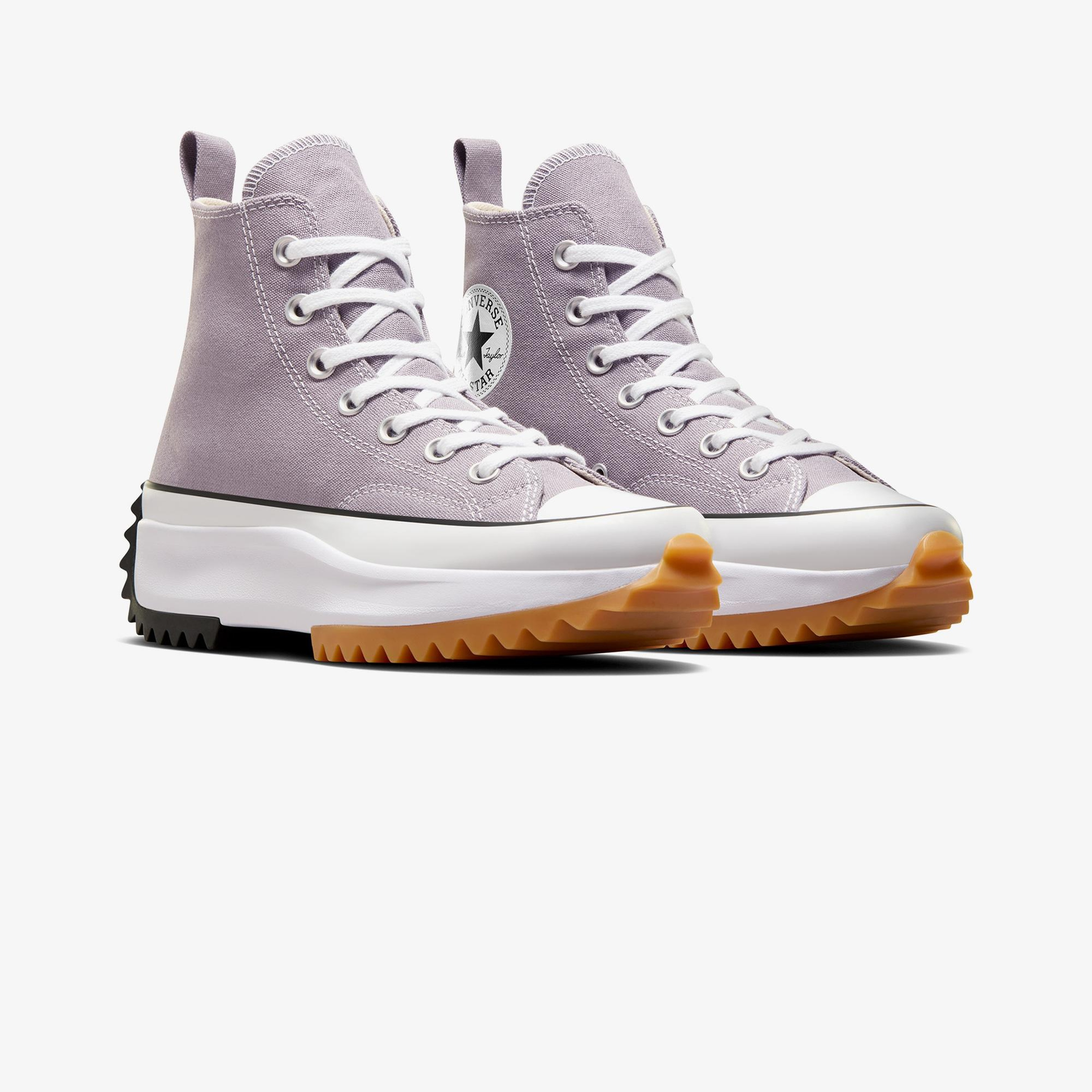 Converse Run Star Hike Unisex Gri Platform Sneaker