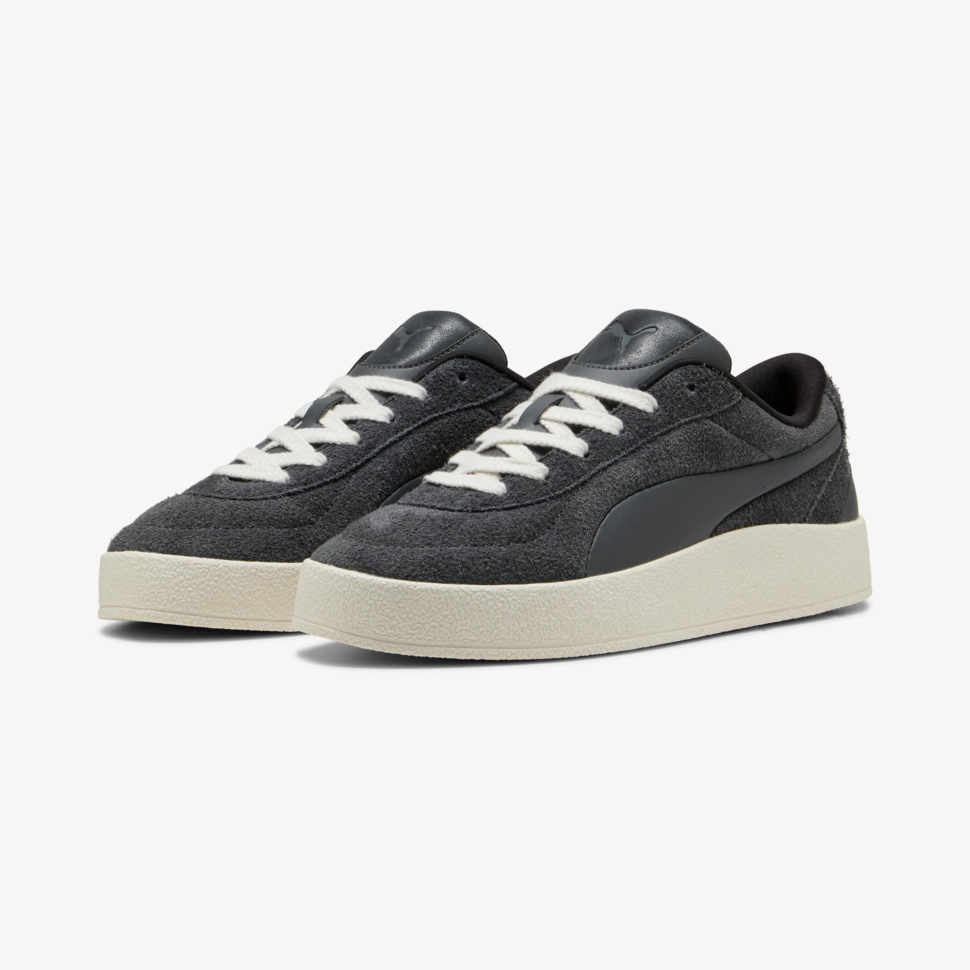 Puma CA Luxe Fuzzy Unisex Gri Spor Ayakkabı