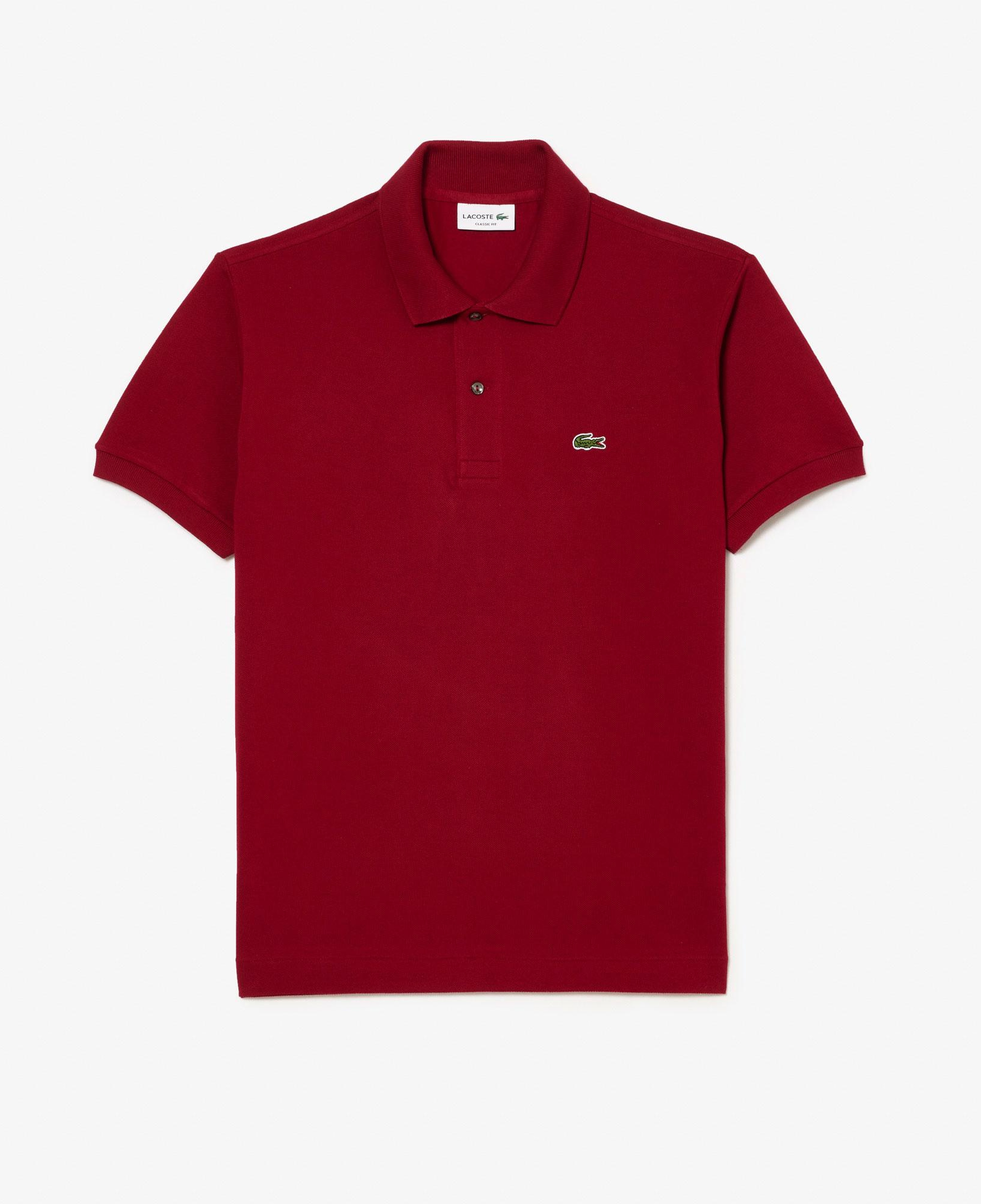 L.12.12 Erkek Classic Fit Bordo Polo