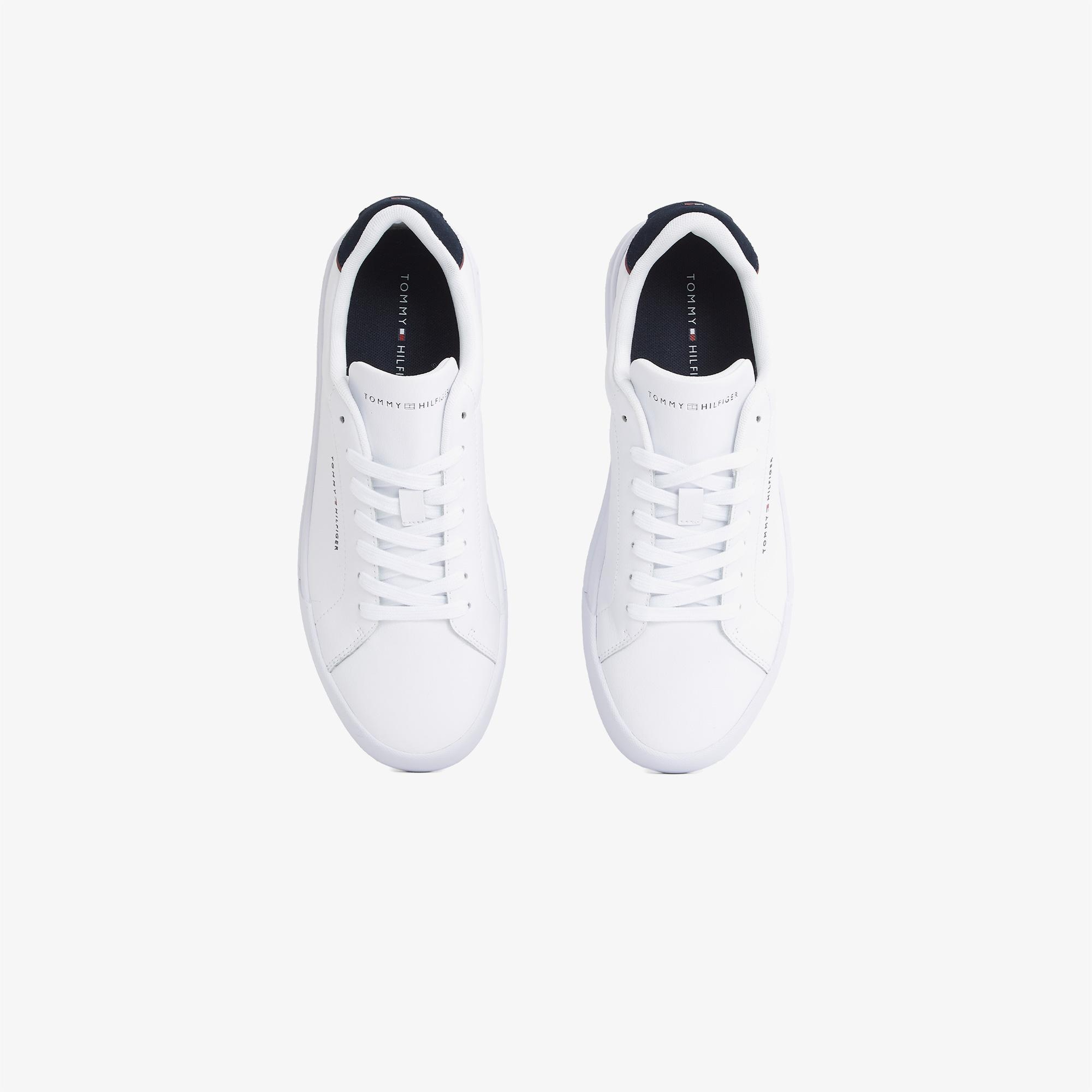 Tommy Hilfiger Court Erkek Beyaz Sneaker