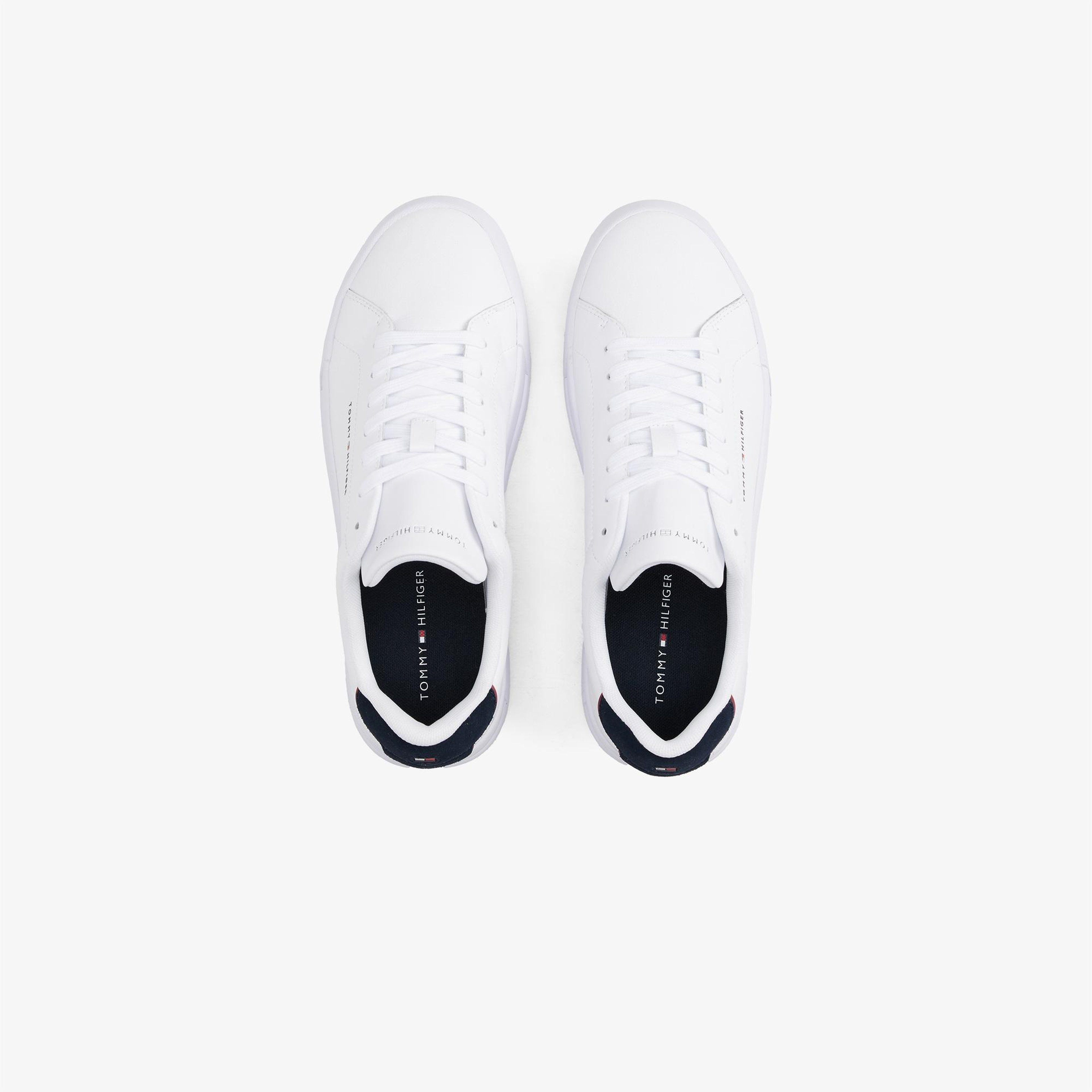 Tommy Hilfiger Court Erkek Beyaz Sneaker
