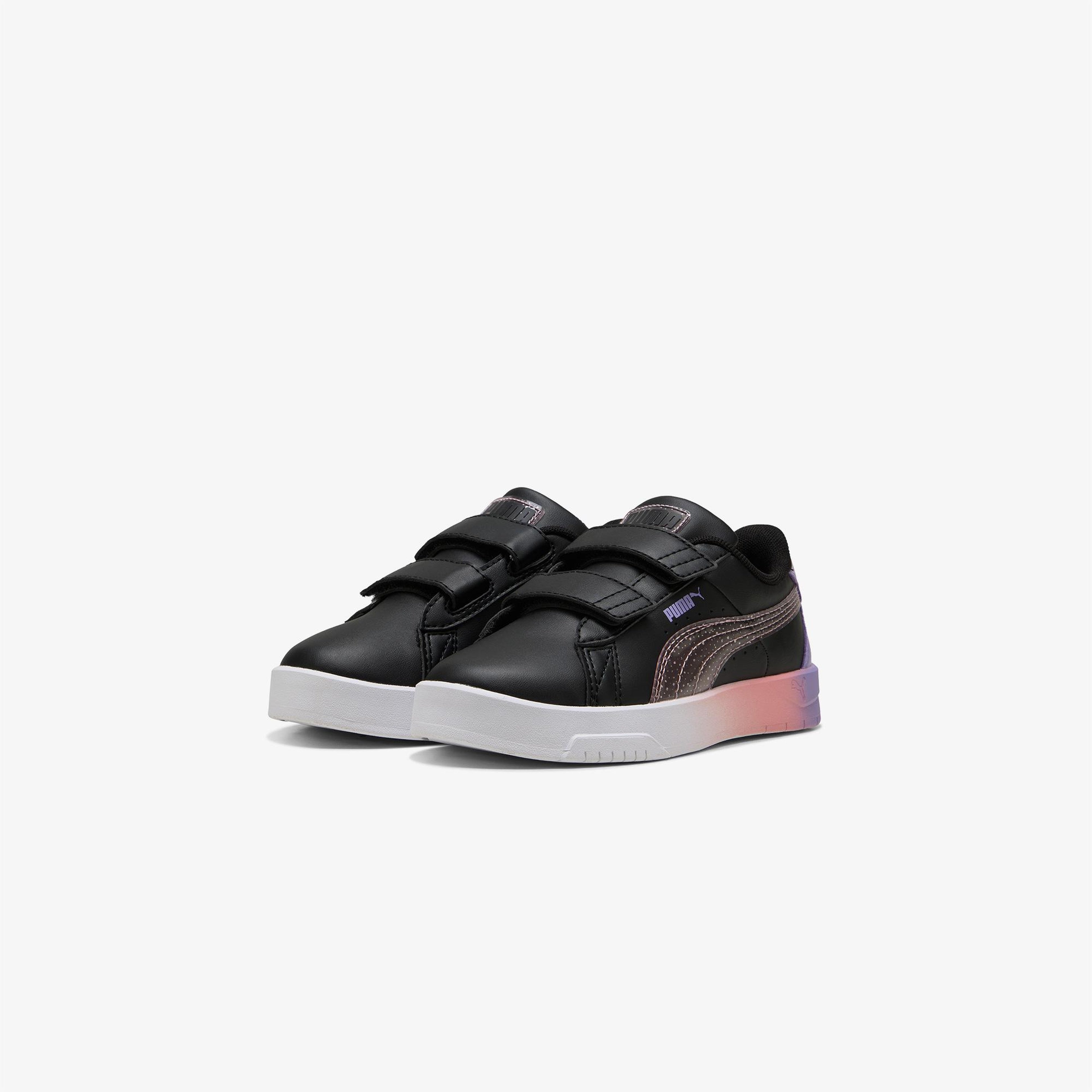 Puma Jada Classic Blurry Dreams V Çocuk Siyah Spor Ayakkabı