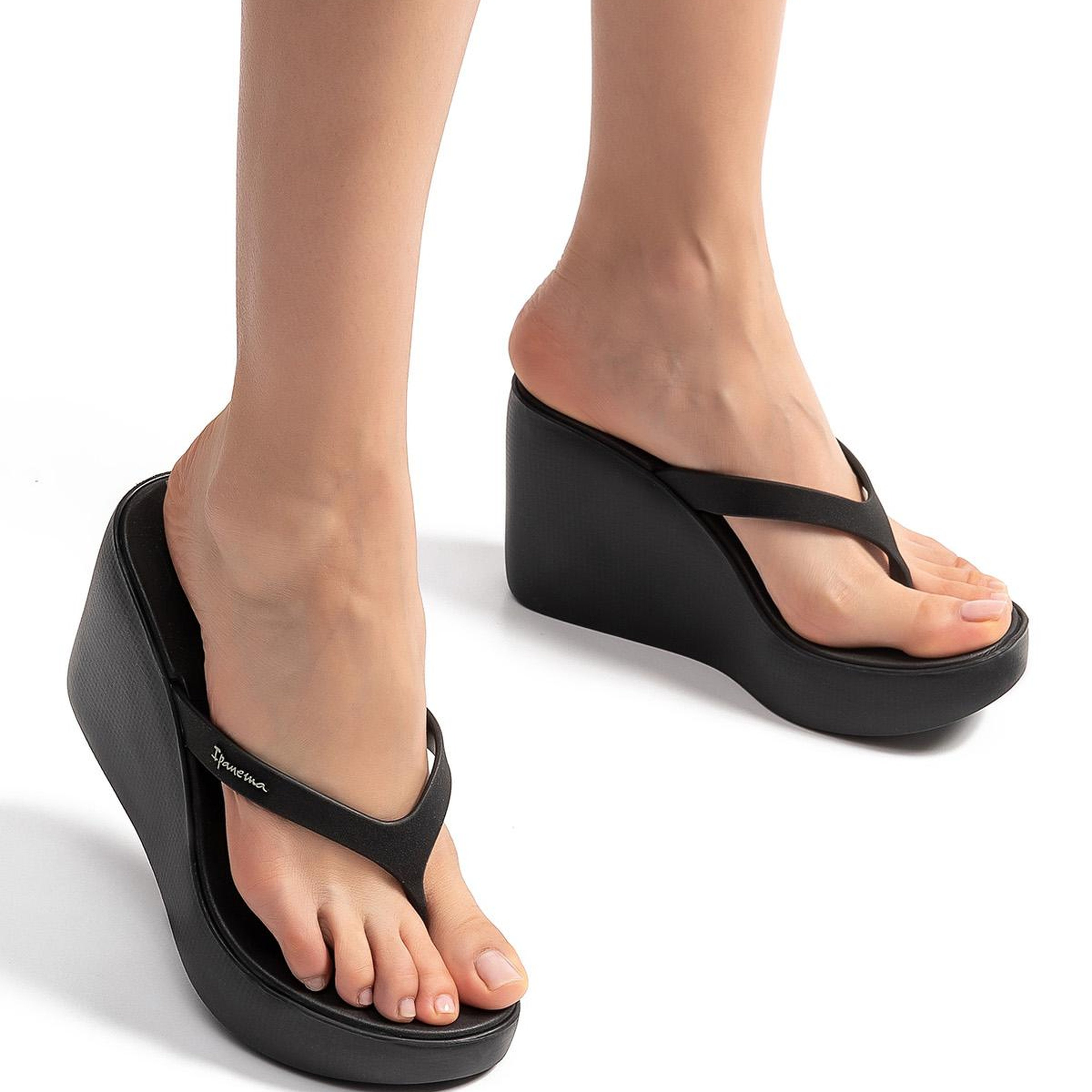 High Fashion Thong Kadın Parmak Arası Terlik Siyah 35/40