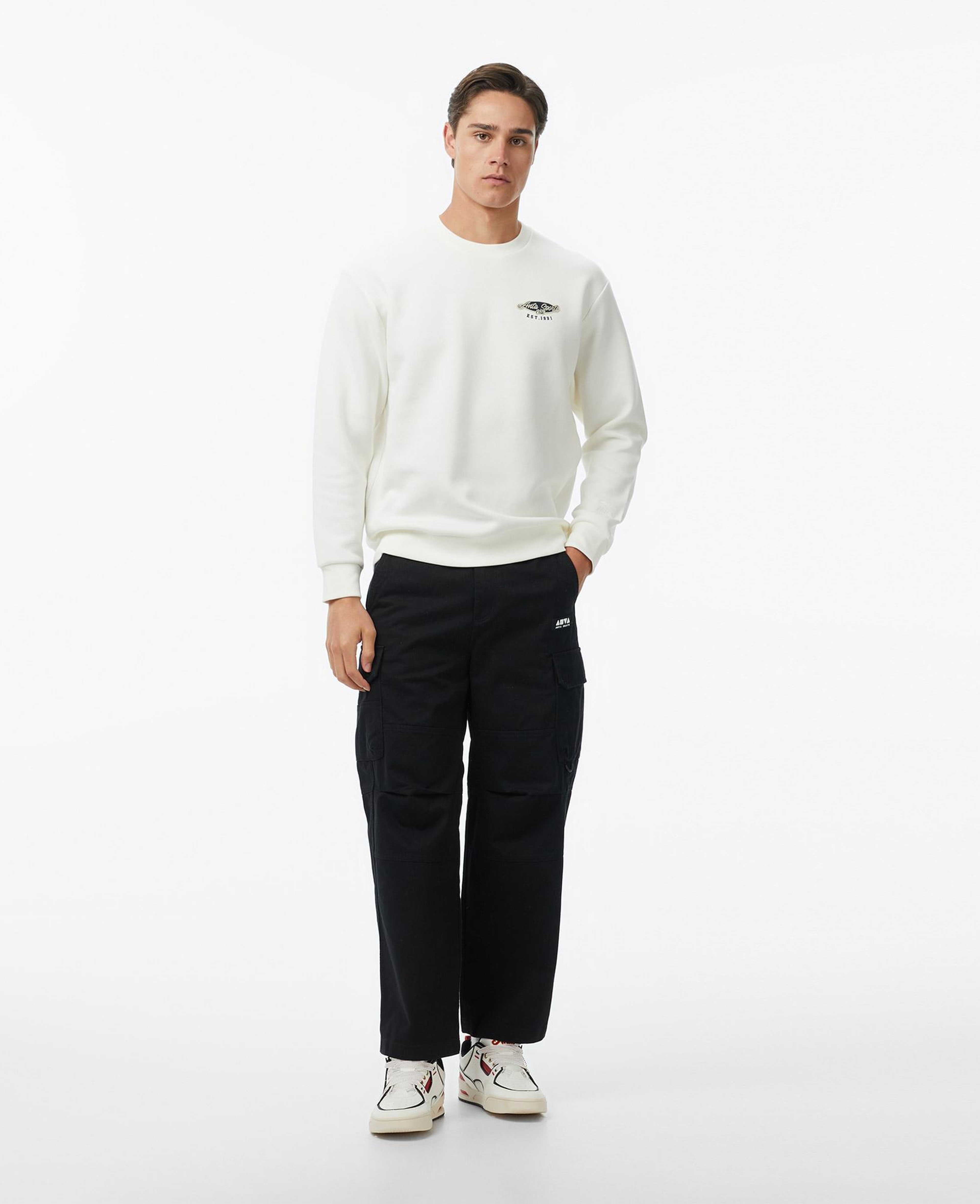 Anta You Are The Ping To My Pong Erkek Gri Sweatshirt