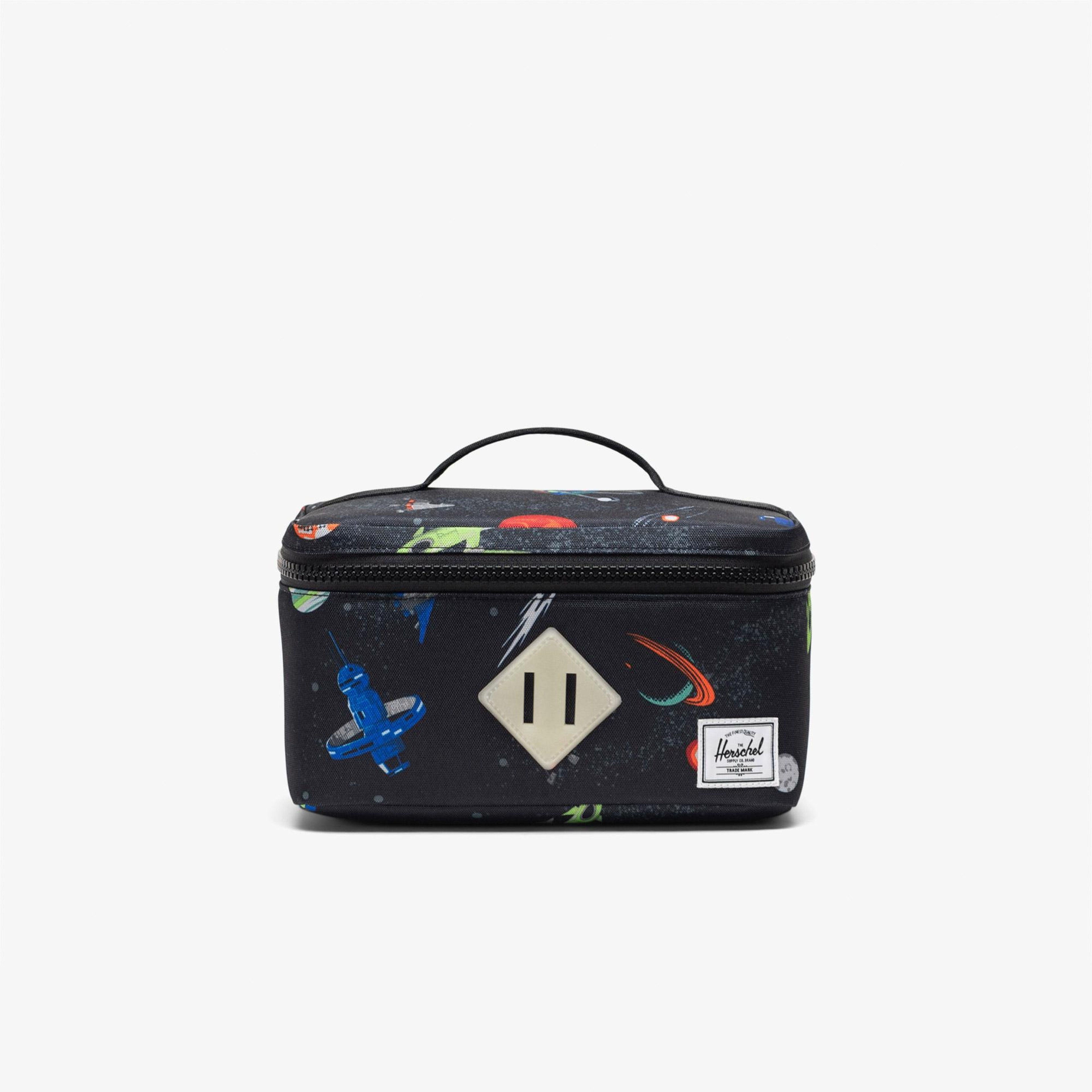 Herschel Heritage Space Adventure Çocuk Mini Siyah Beslenme Çantası