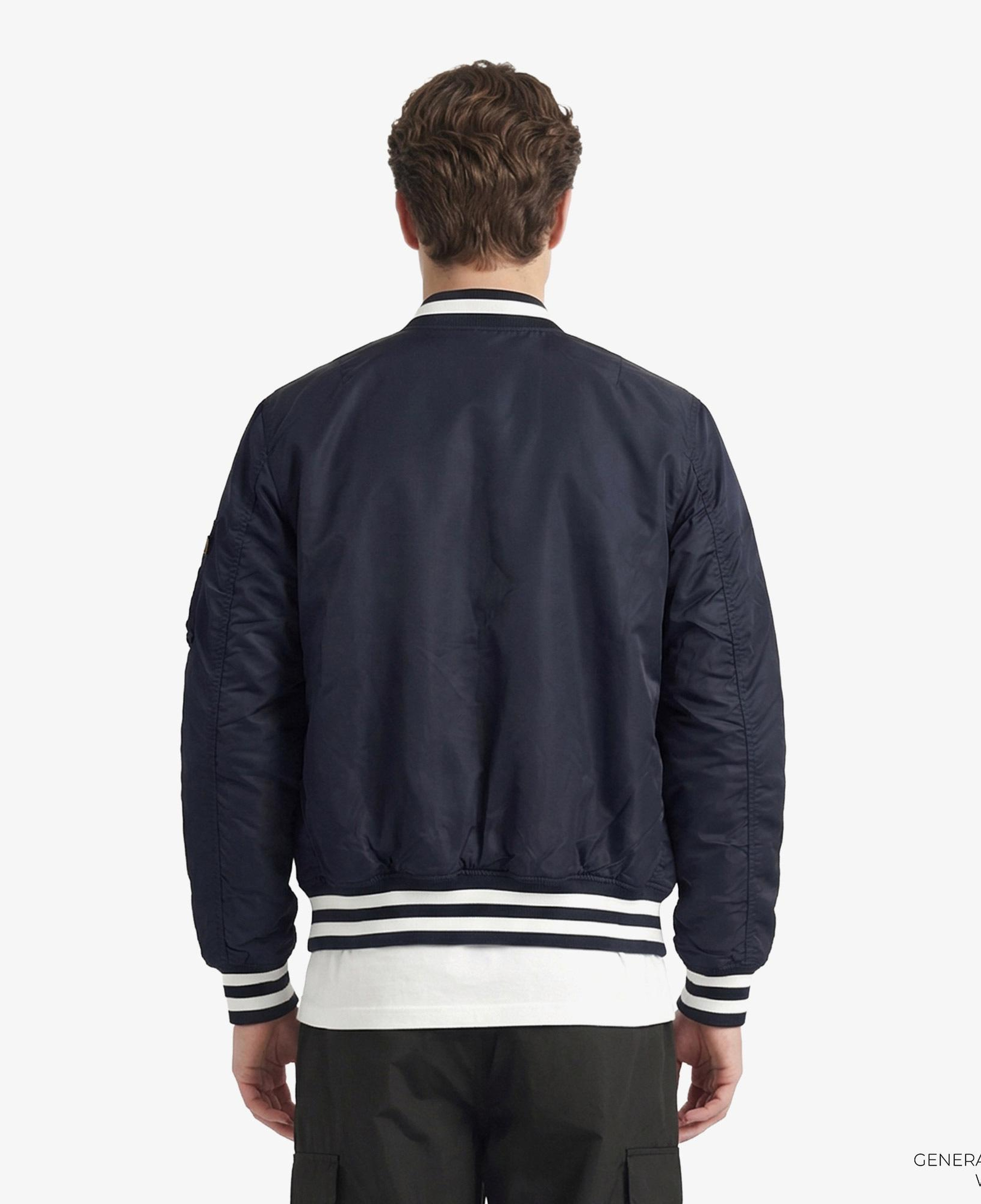 Alpha Industries x New Era Chicago Bears MA-1 Bomber Erkek Lacivert Mont