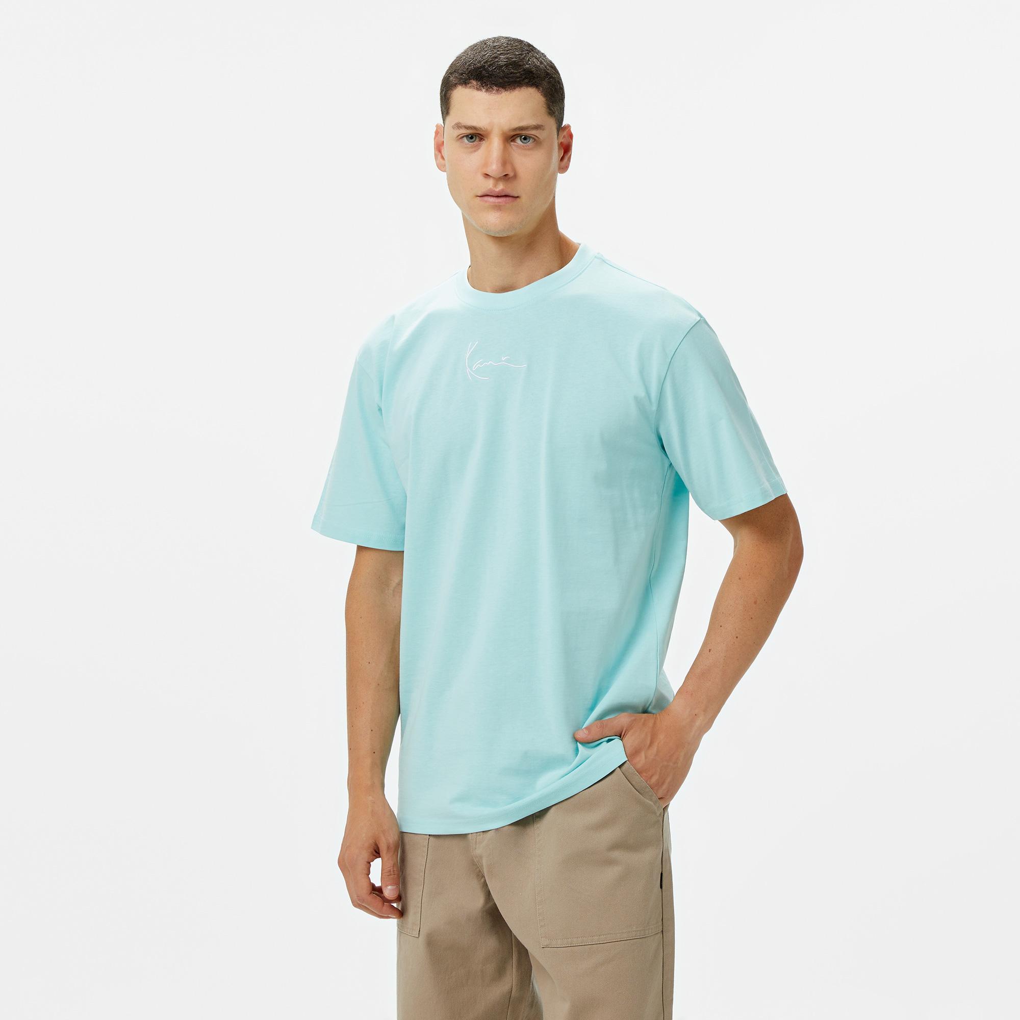Karl Kani Small Signature Essential Erkek Lacivert T-Shirt
