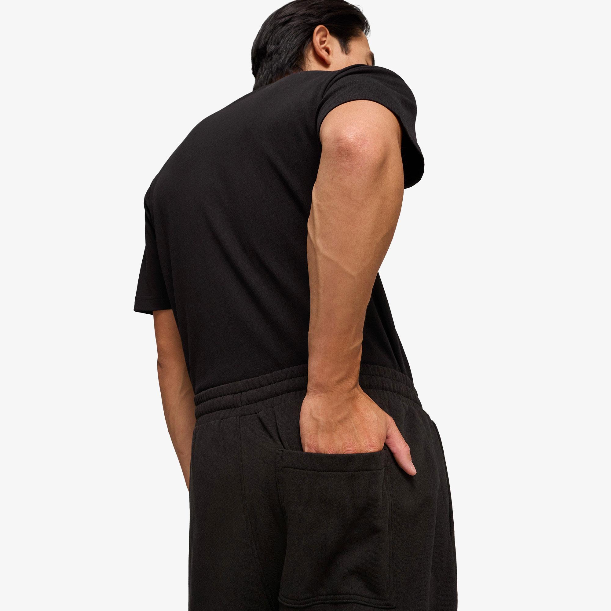 Puma Downtown Relaxed Unisex Siyah Eşofman Altı