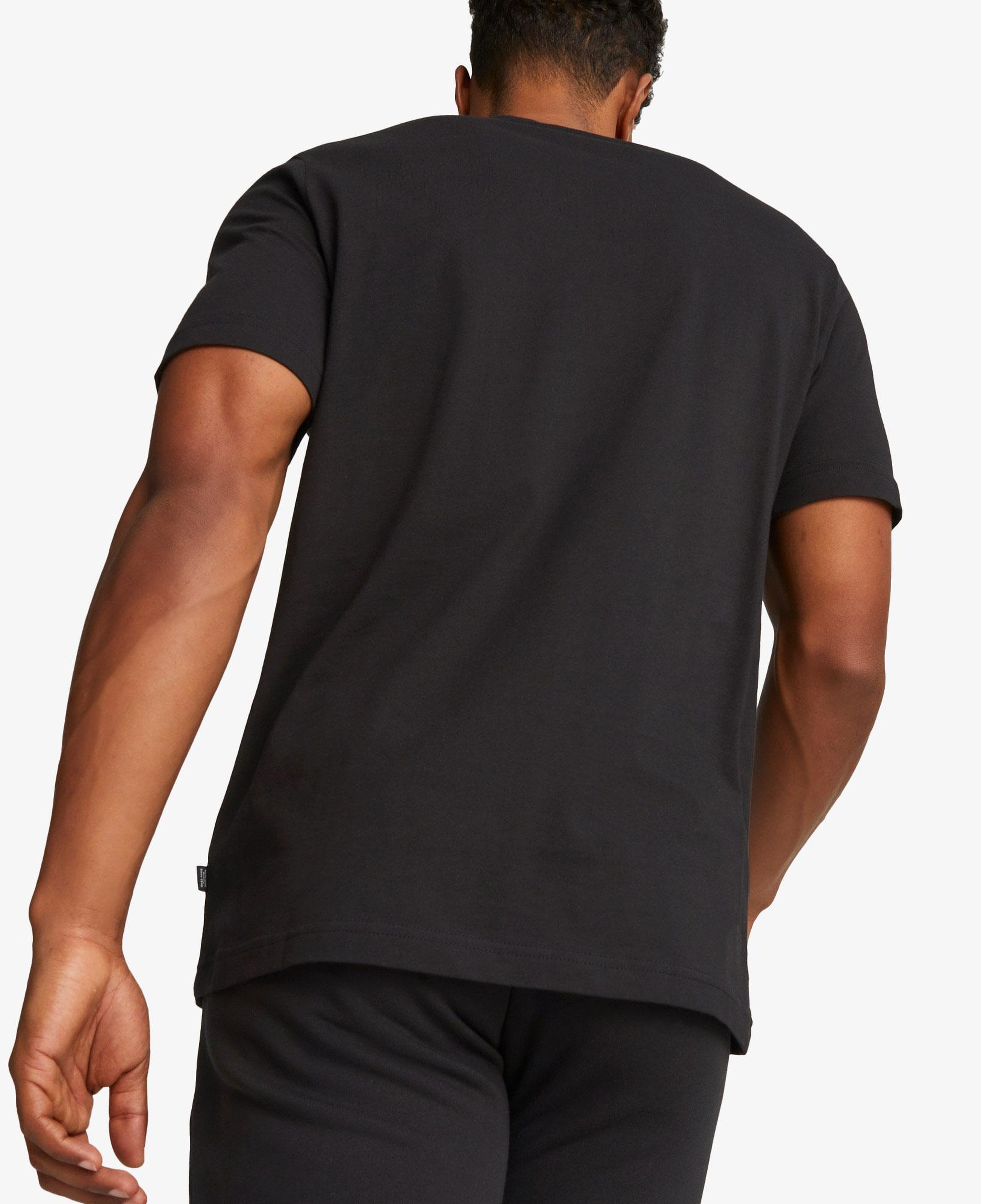 Puma Essentials Small Logo Erkek Siyah T-Shirt