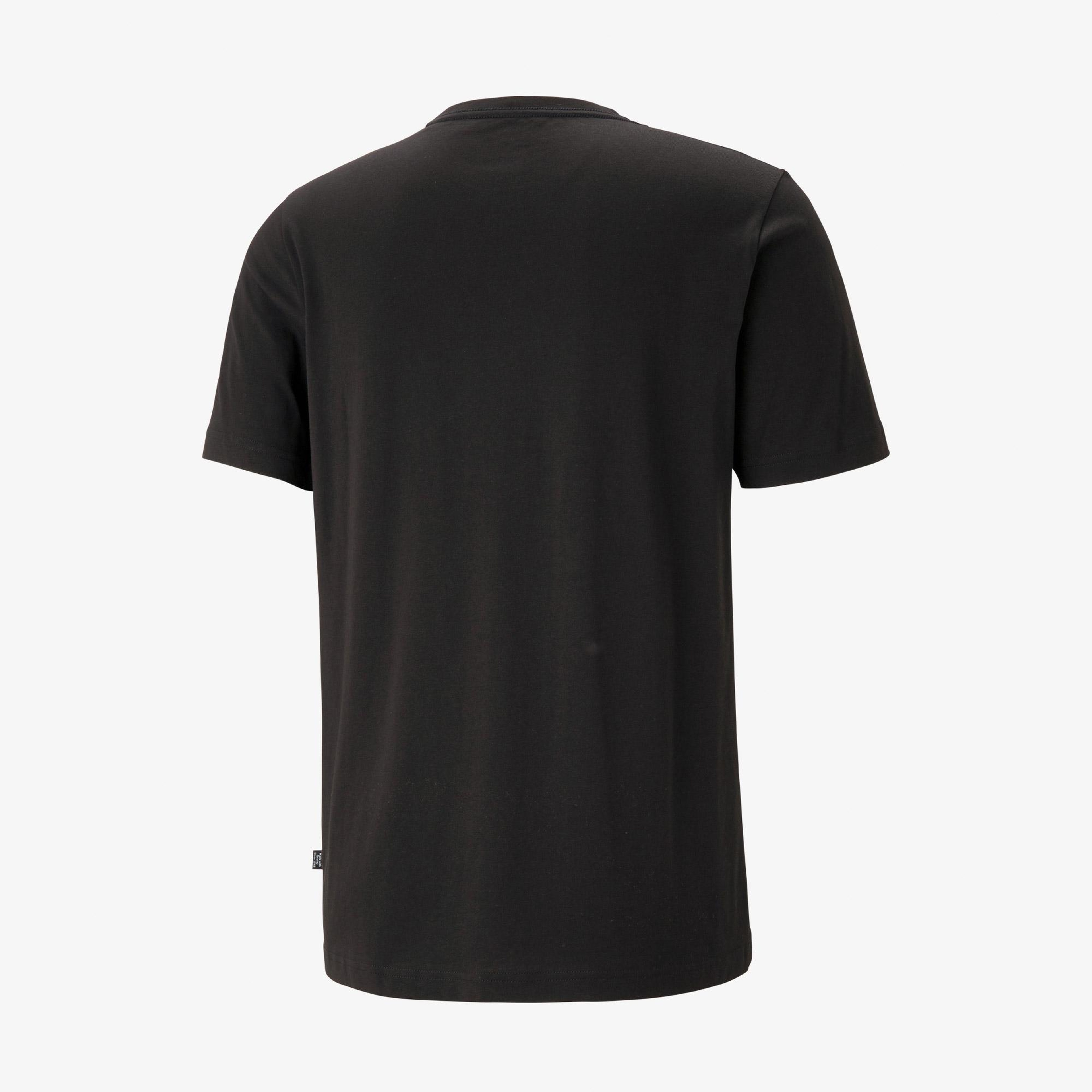 Puma Essentials Small Logo Erkek Siyah T-Shirt