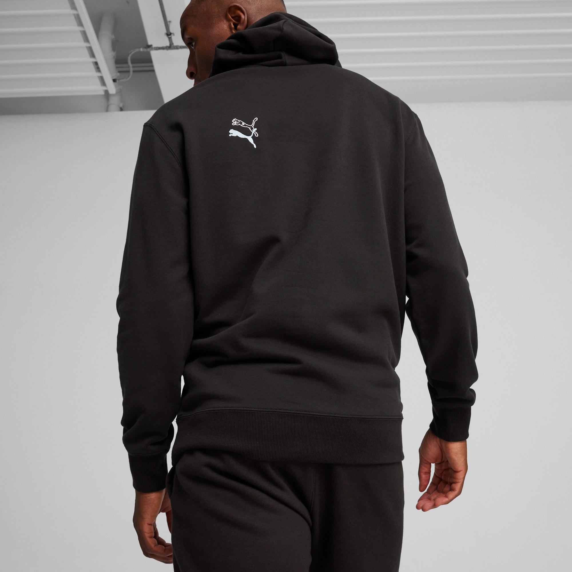 Puma Brand Love Graphic Erkek Siyah Sweatshirt