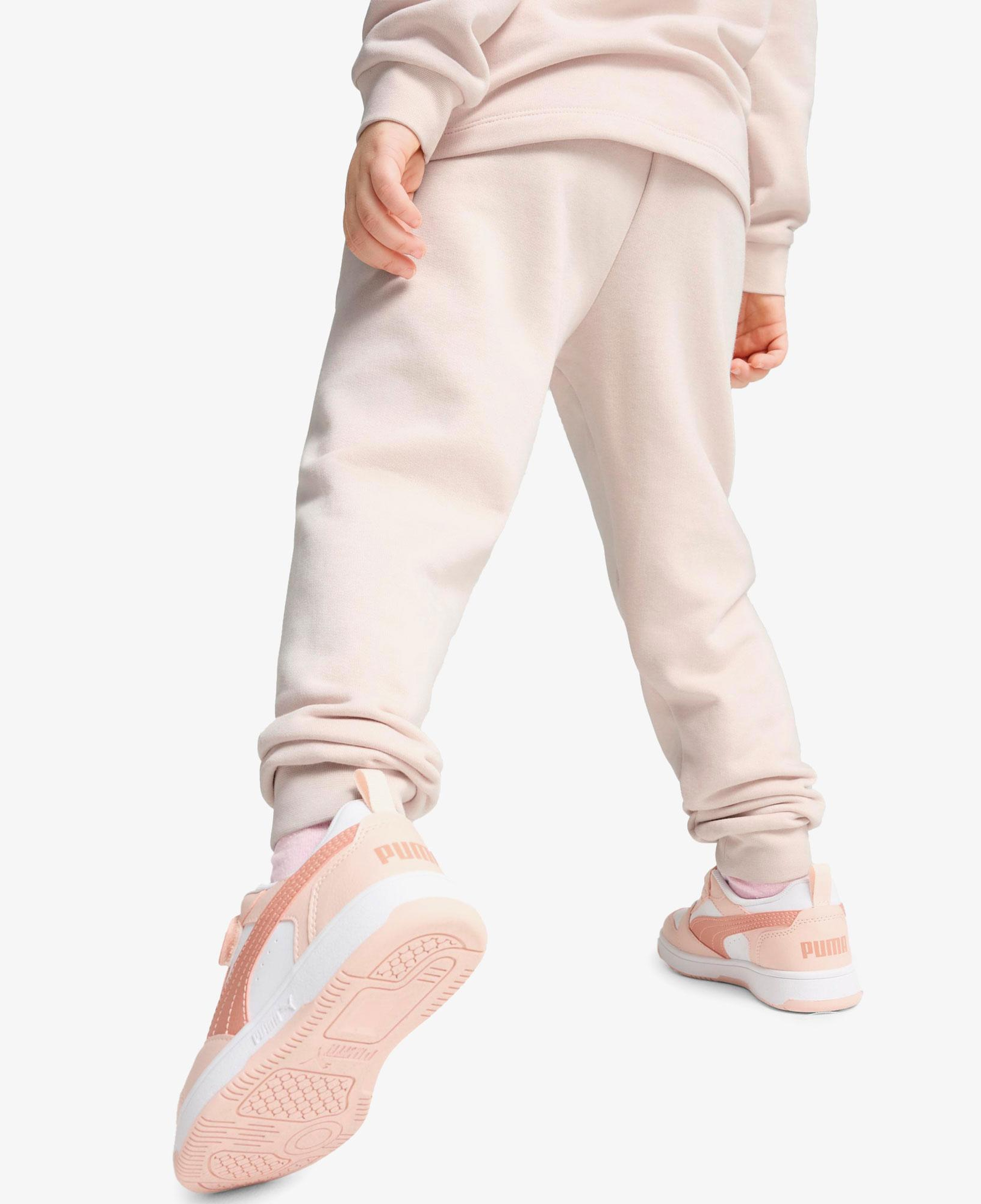 Puma Ess+ FC Çocuk Pembe Eşofman Altı