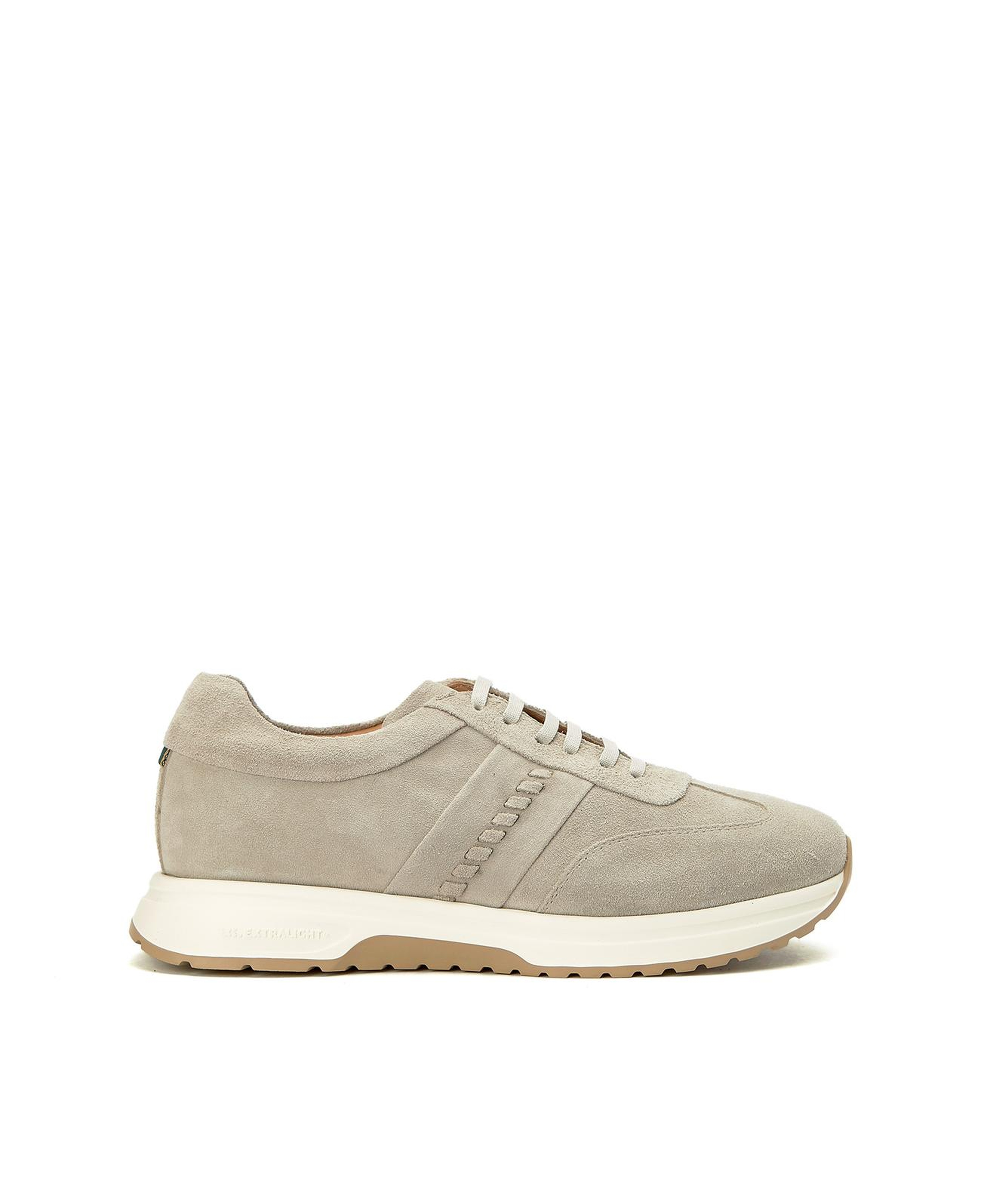 George Hogg Erkek Taş Günlük Rahat Süet Sneaker