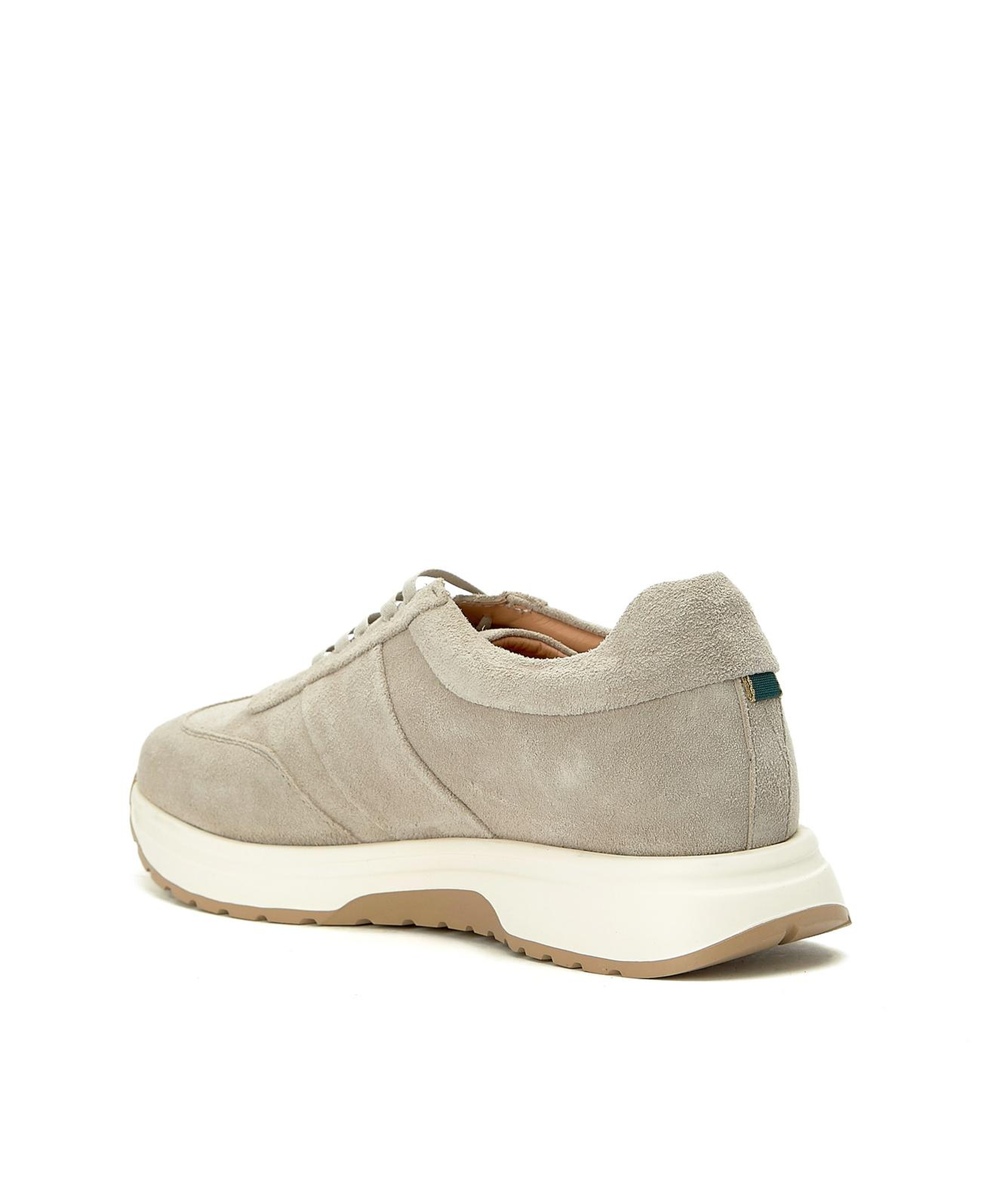 George Hogg Erkek Taş Günlük Rahat Süet Sneaker