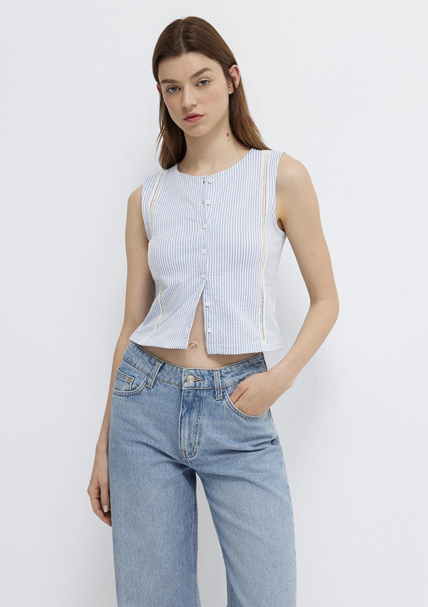 Mavi Mavi Atlet Crop / Kısa Kesim 1613975-84533