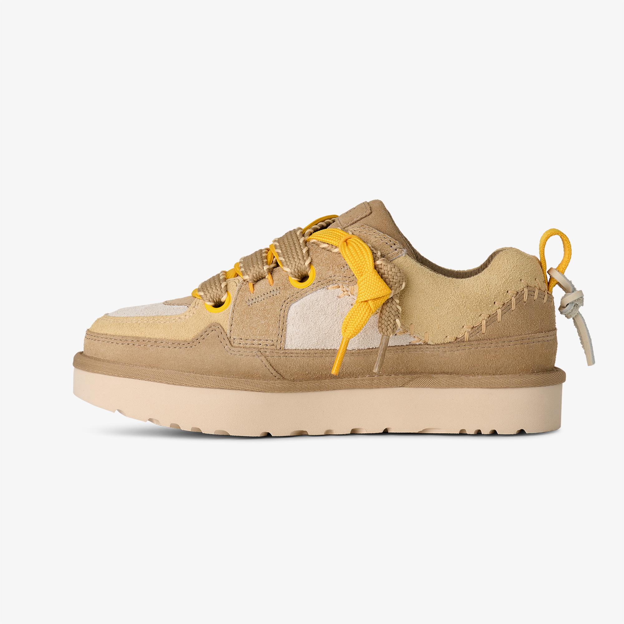 UGG Lo Lowmel Biarritz Kadın Bej Sneaker