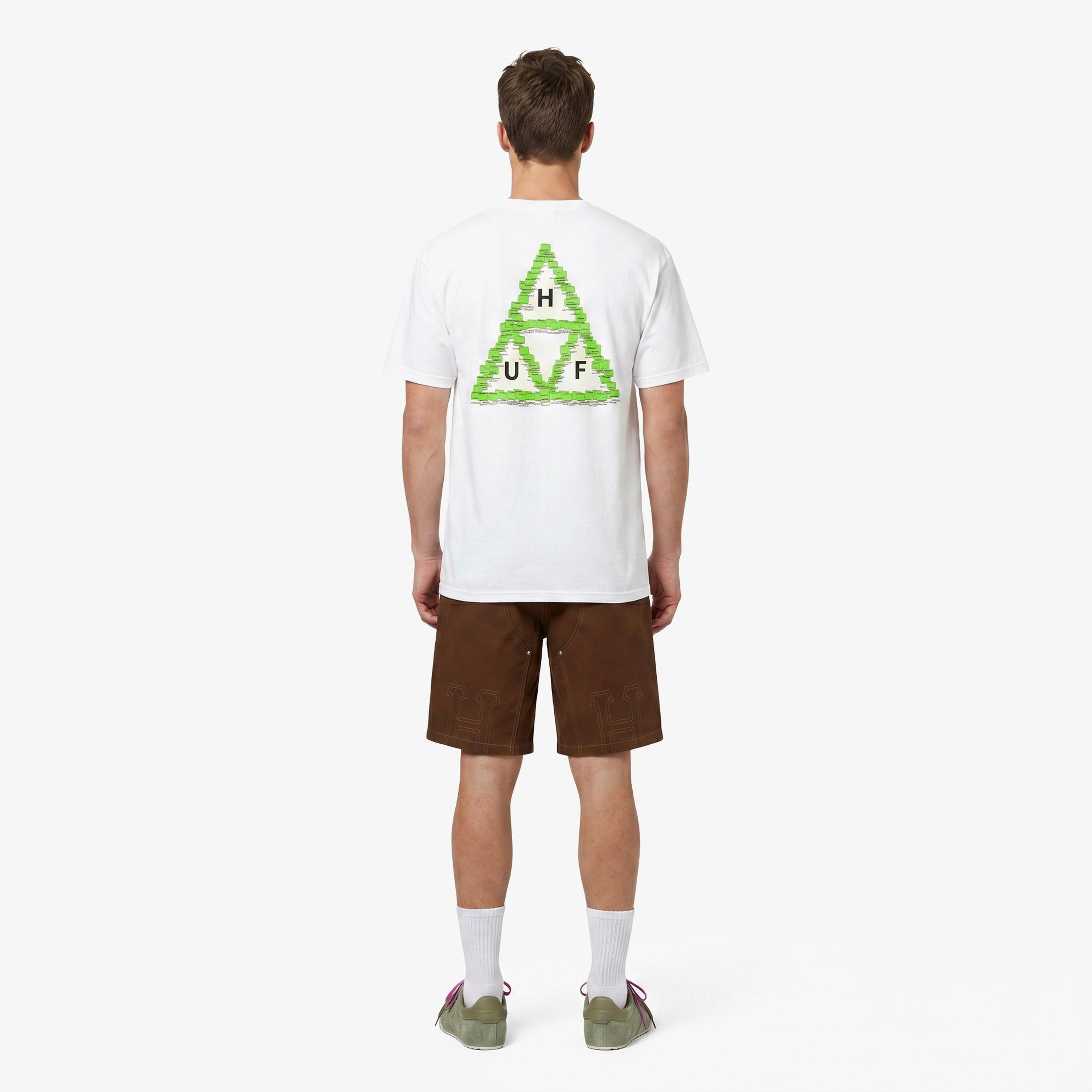Huf Desktop Erkek Beyaz T-Shirt