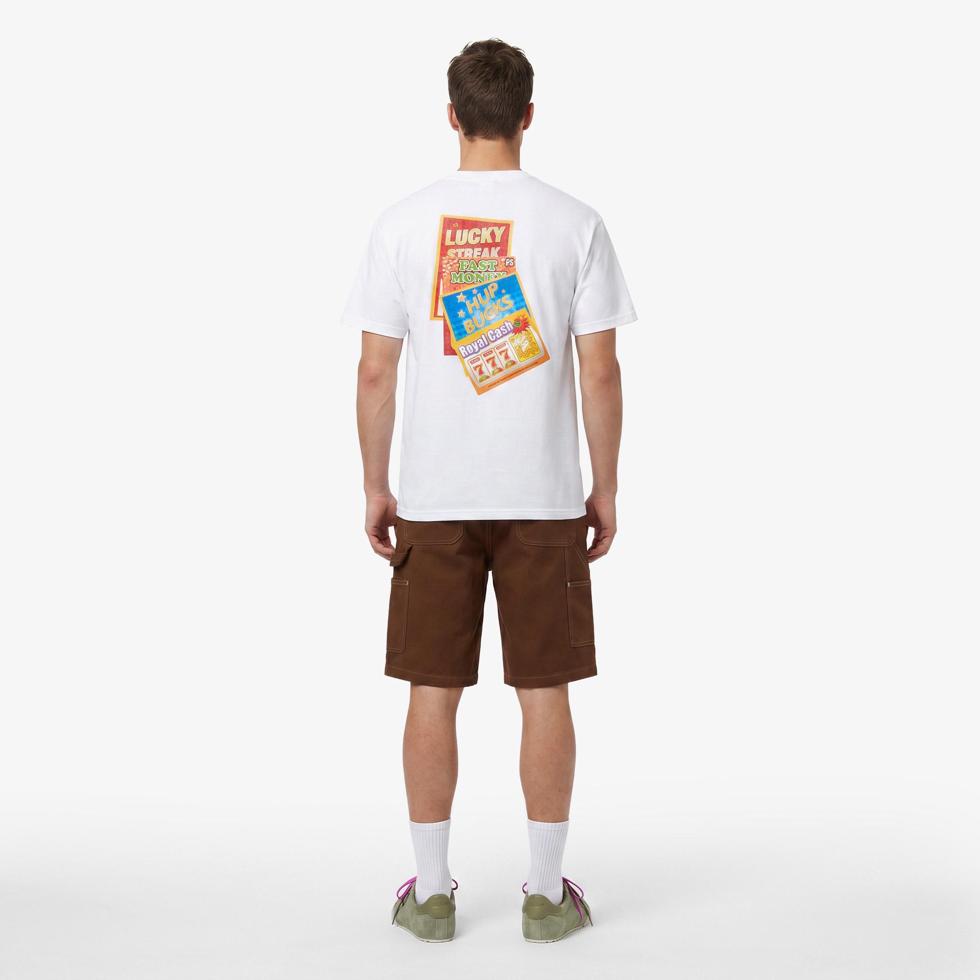 Huf Lucky Erkek Beyaz T-Shirt