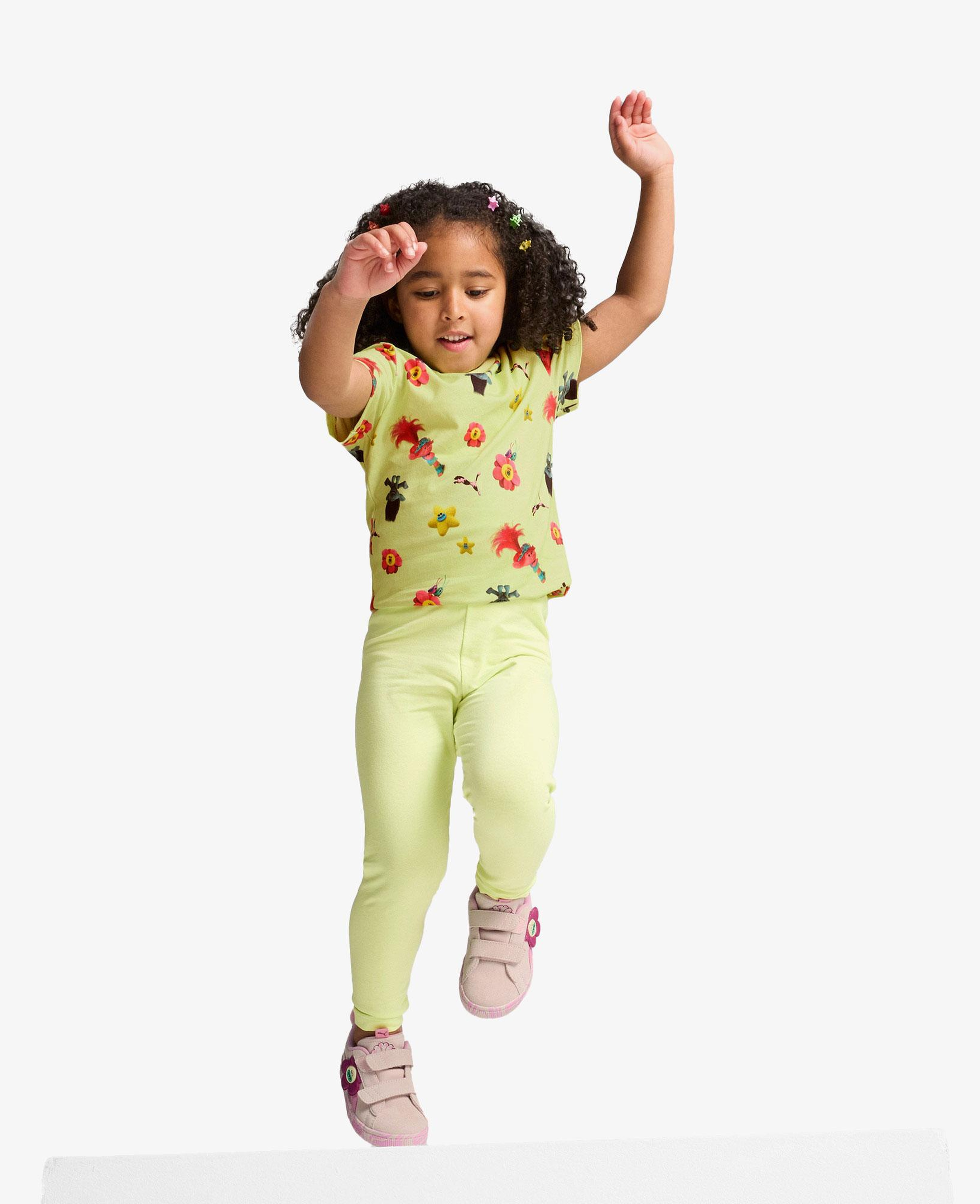 Puma X Trolls Leggings Çocuk Sarı Tayt