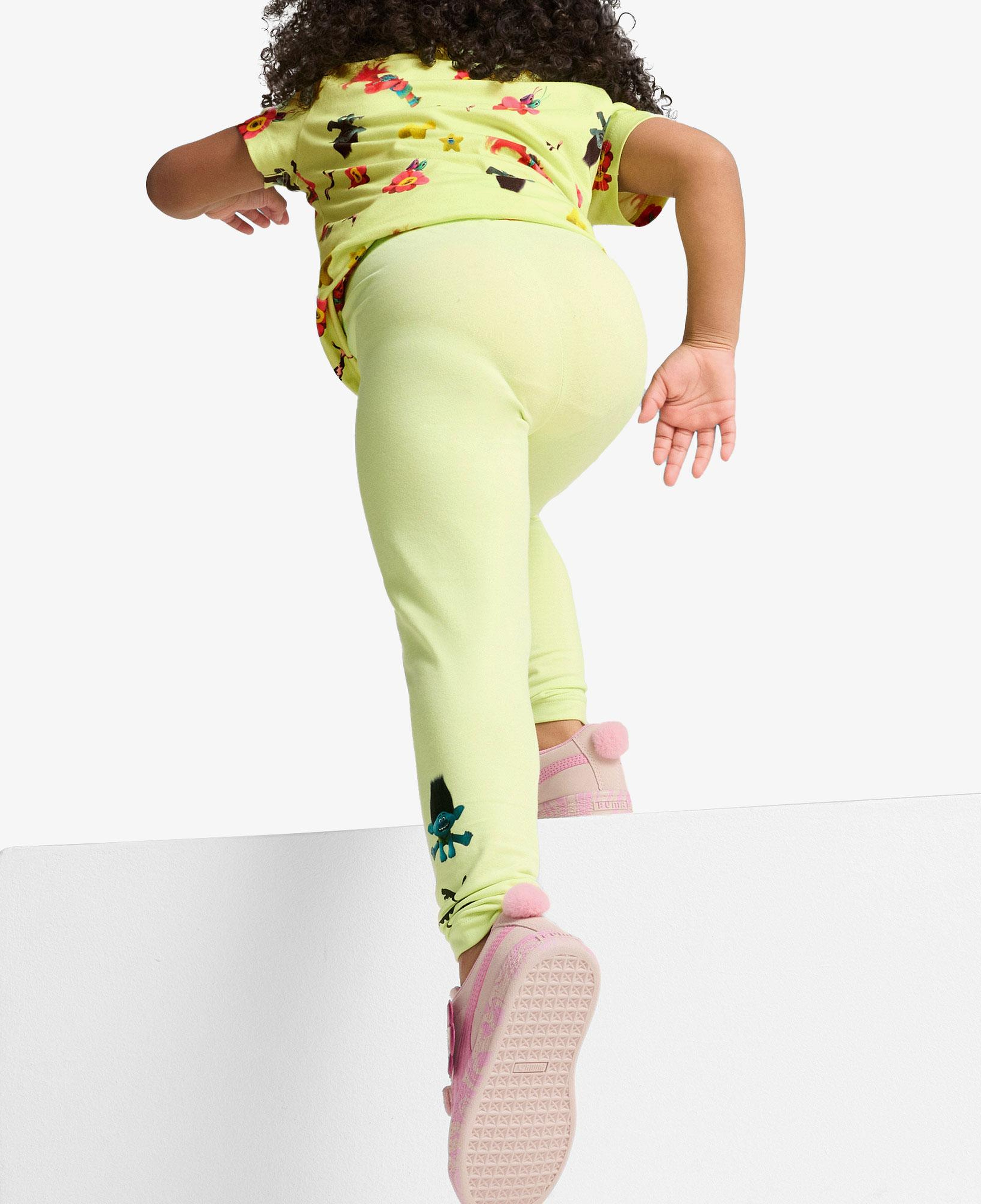 Puma X Trolls Leggings Çocuk Sarı Tayt