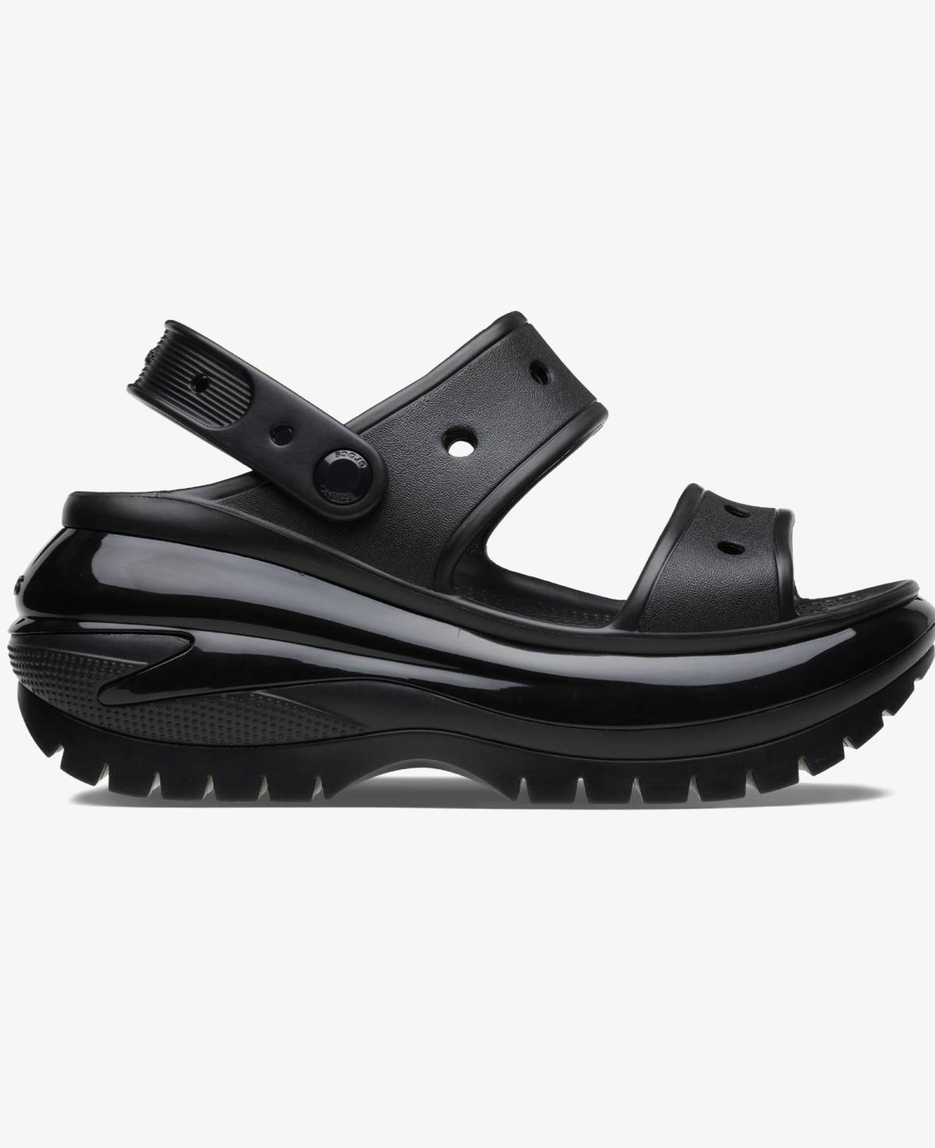 Crocs Classic Mega Crush Kadın Siyah Sandalet