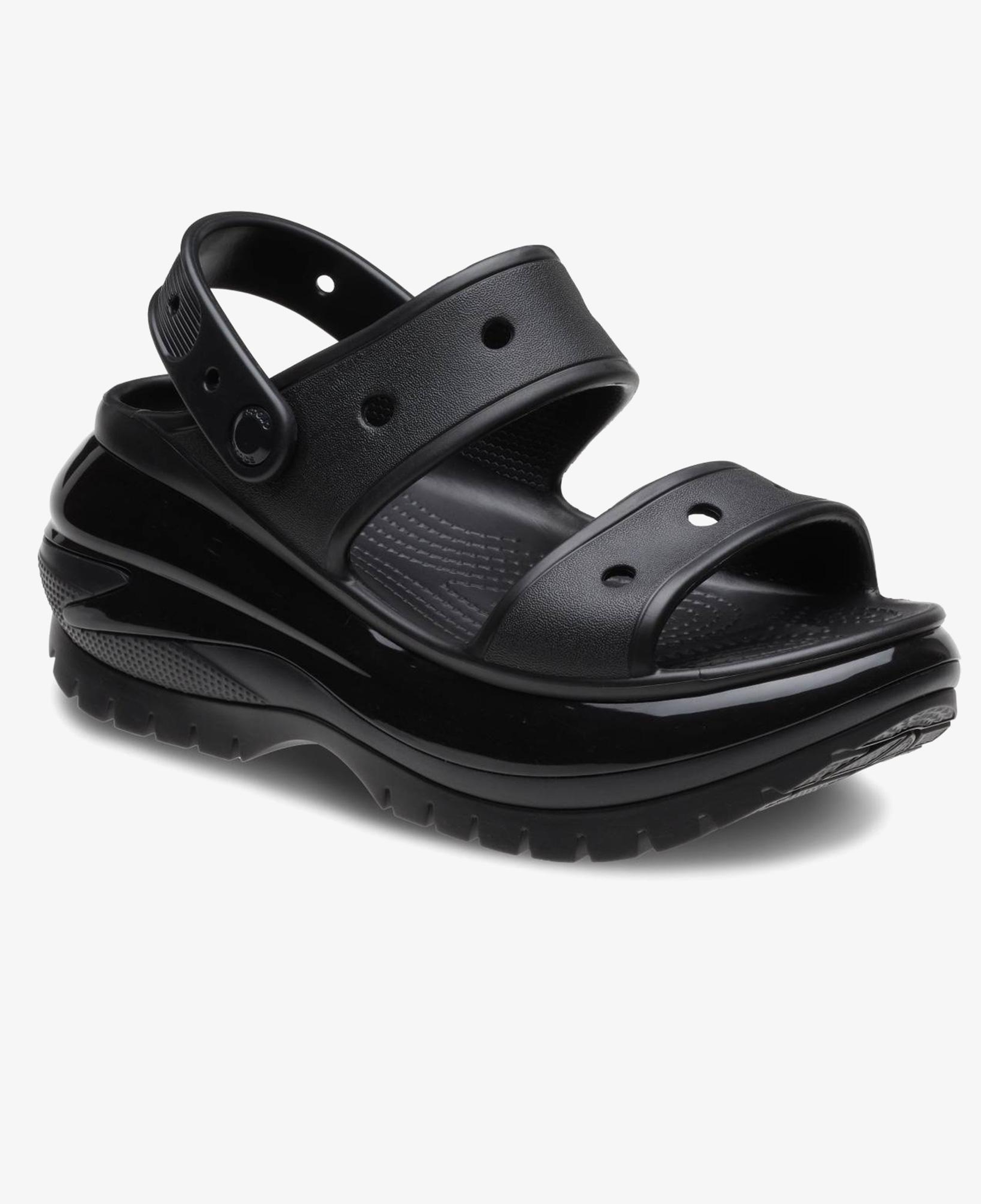 Crocs Classic Mega Crush Kadın Siyah Sandalet