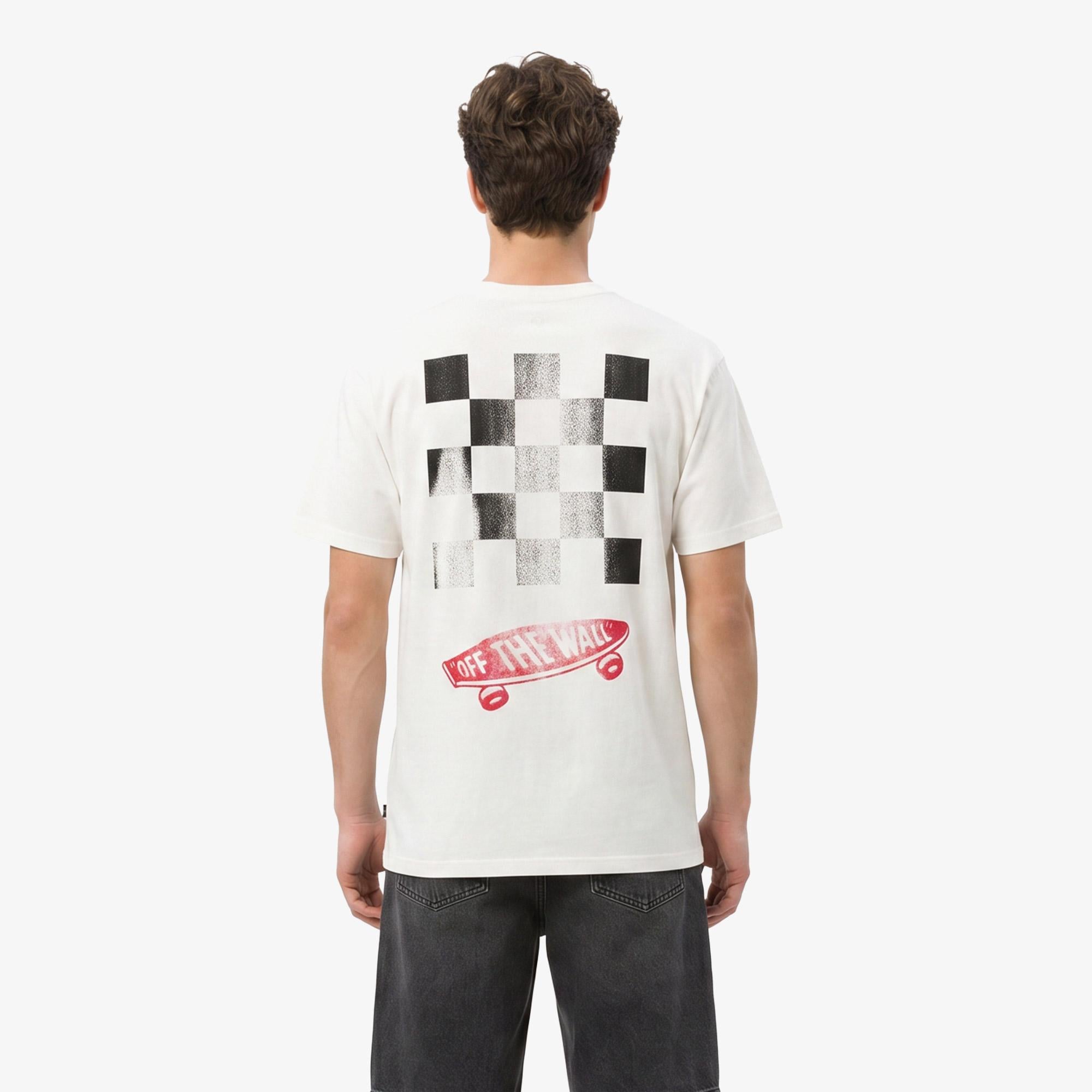 Vans Full Deck Erkek Beyaz T-Shirt