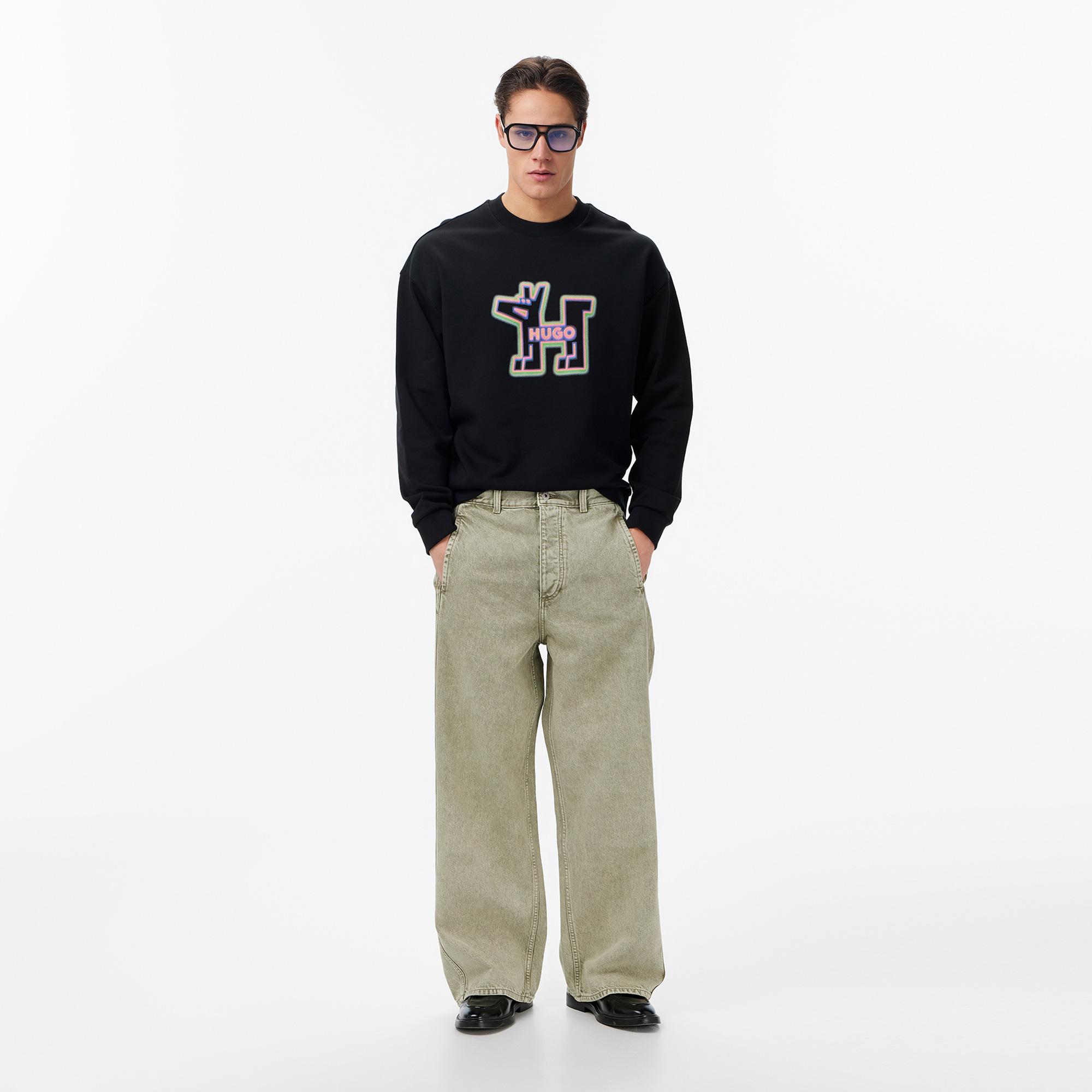 Hugo Boss Tapered Fit Erkek Bej Pantolon