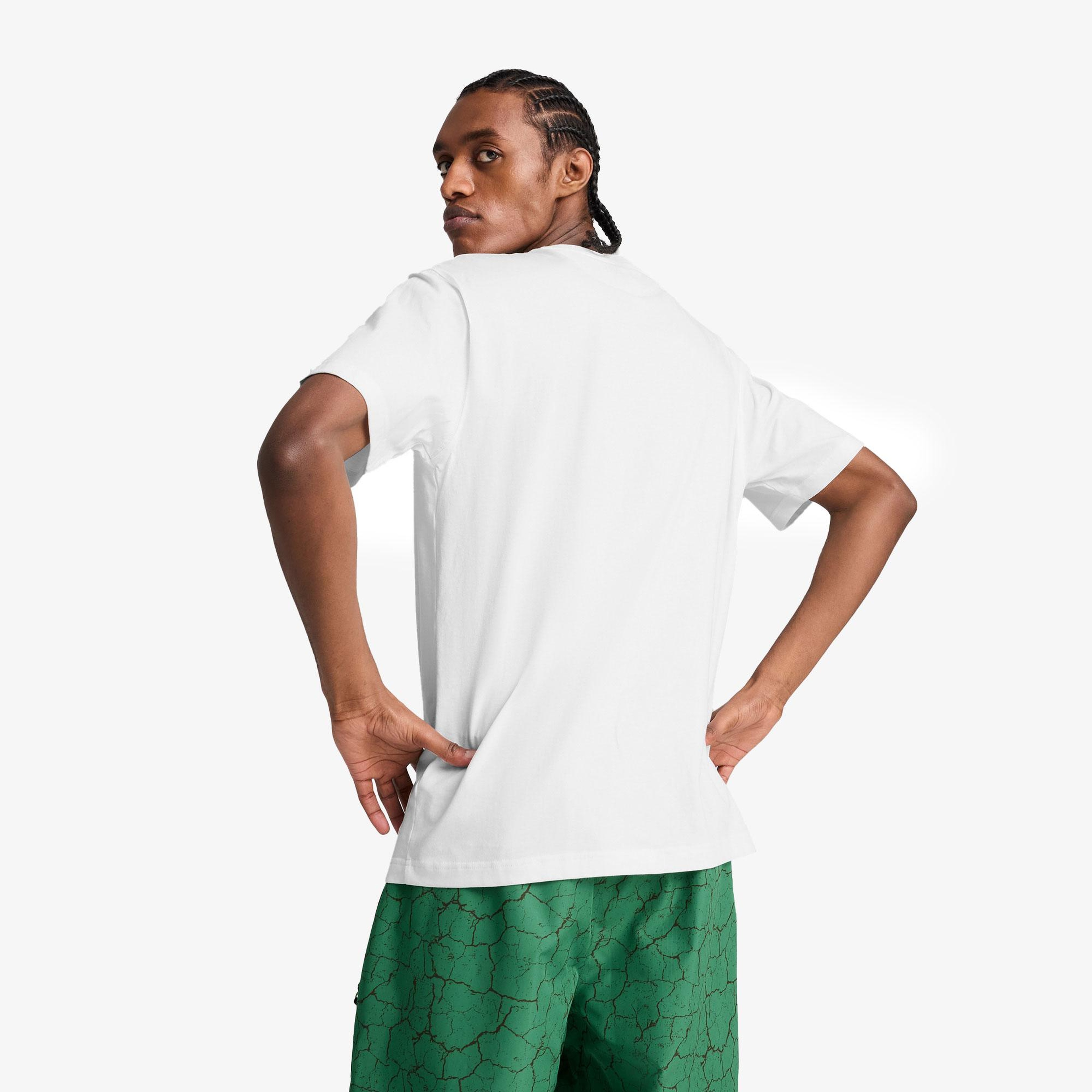 Puma X TMNT Relaxed Graphic Erkek Beyaz T-Shirt