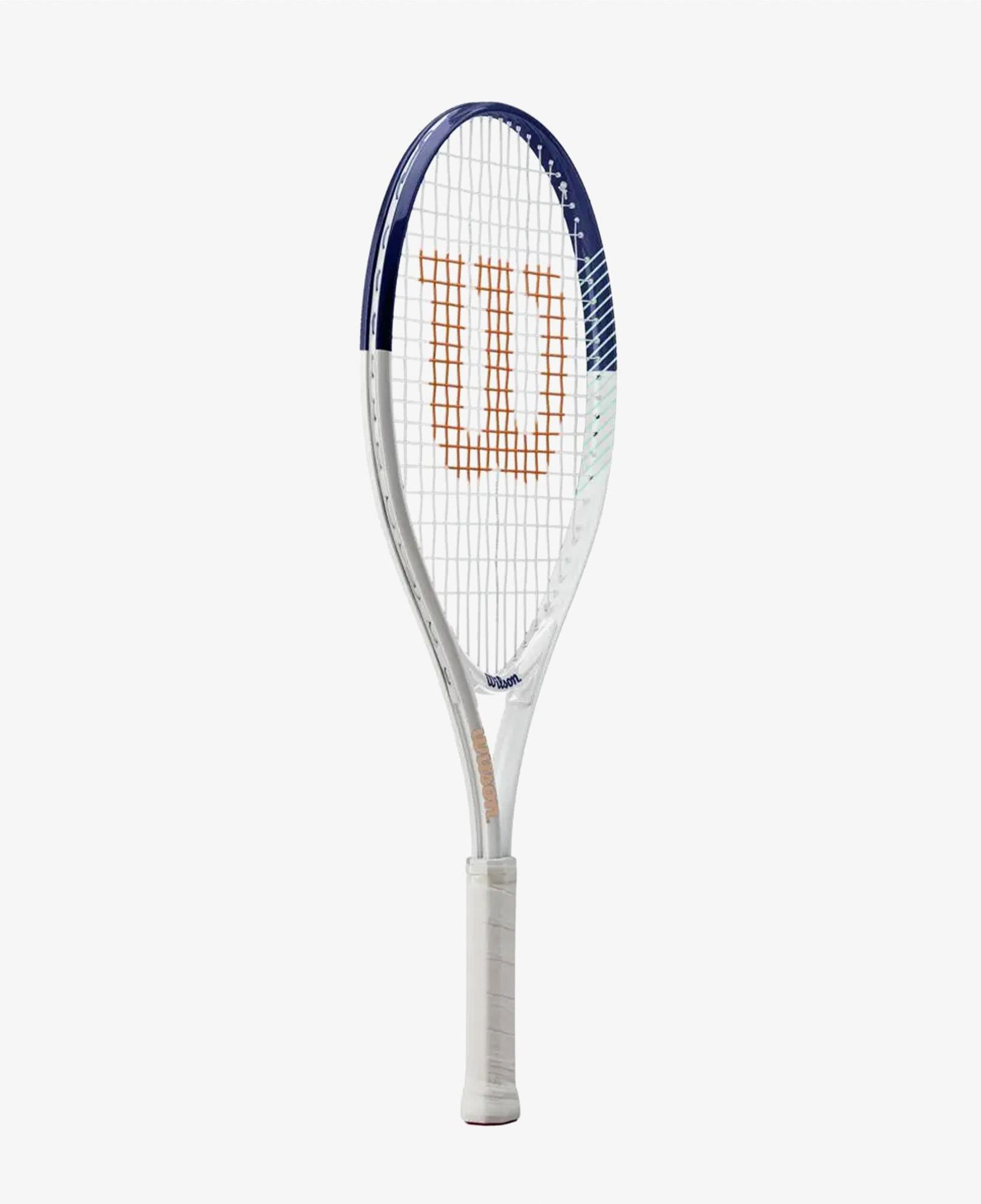 Wilson Roland Garros Elite Kit Çocuk Lacivert Beyaz Tenis Raketi