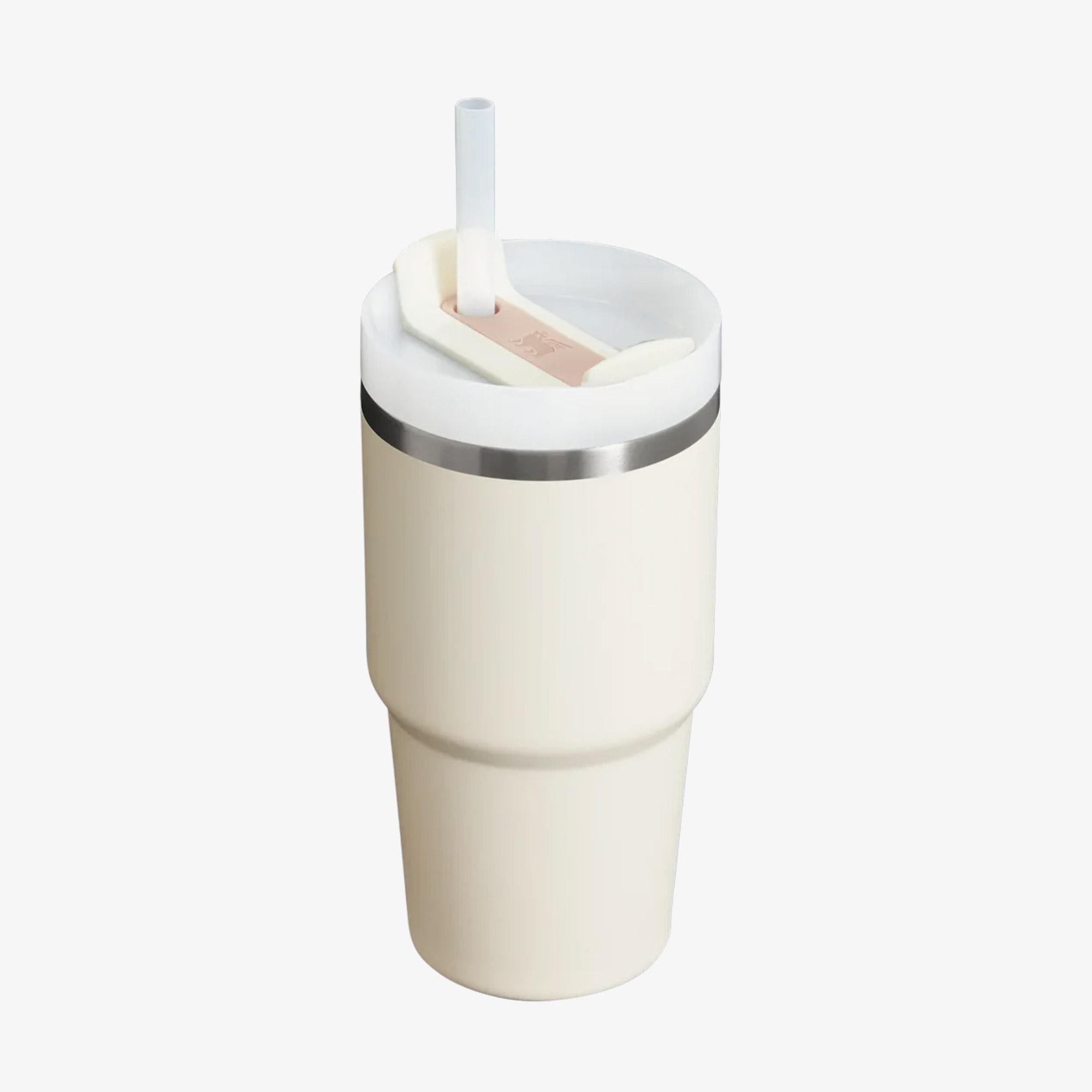 Stanley The Quencher H2.O Flowstate Tumbler 0.6L 20Oz 2.0 Unisex Krem Termos