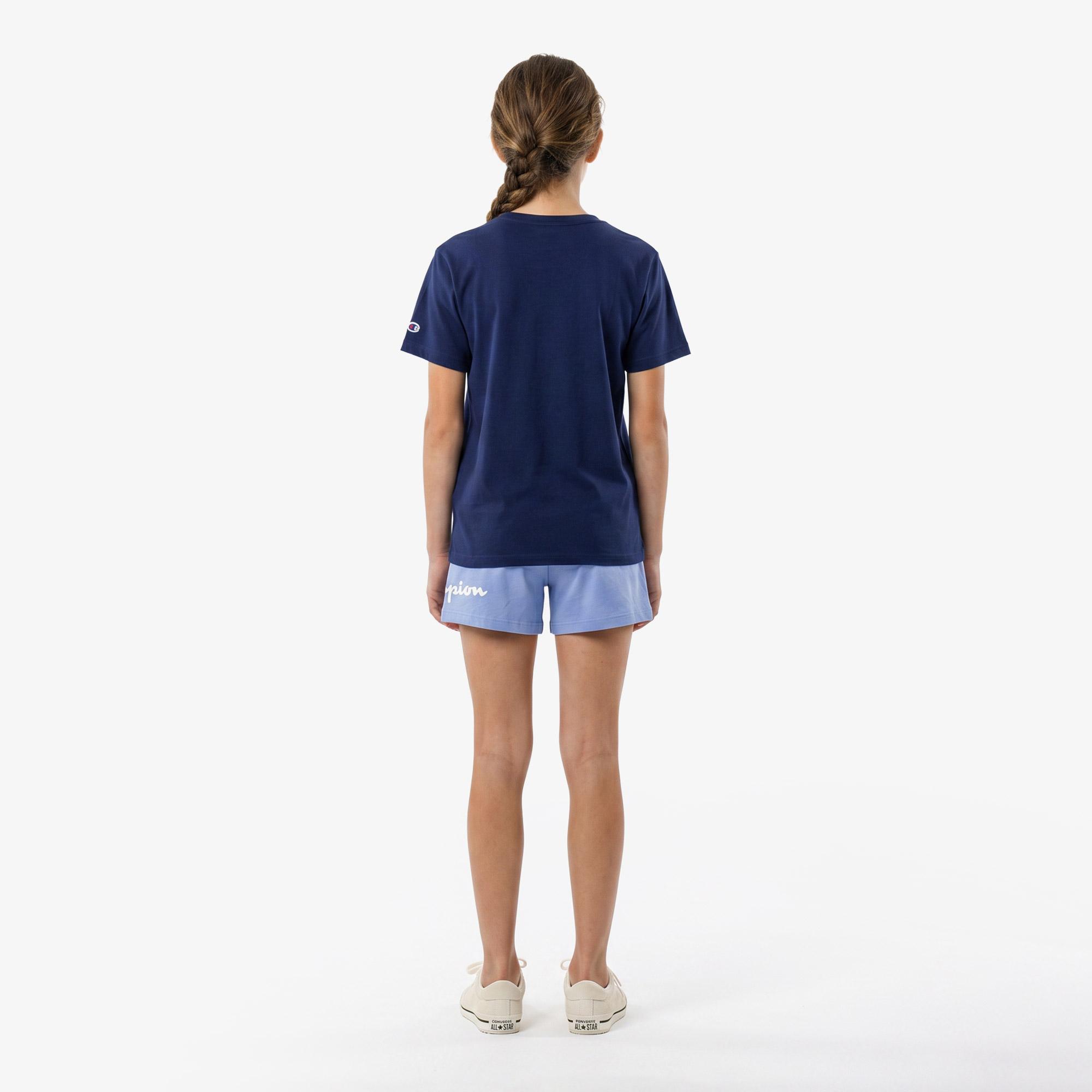 Champion Lightweight Cotton Çocuk Mor Şort