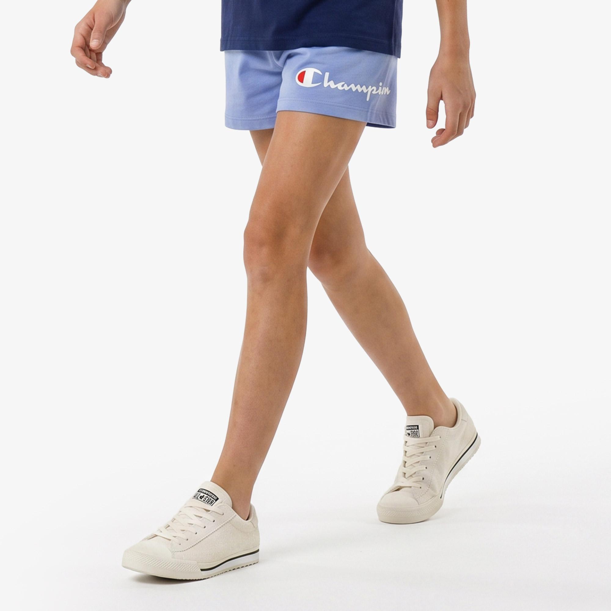 Champion Lightweight Cotton Çocuk Mor Şort