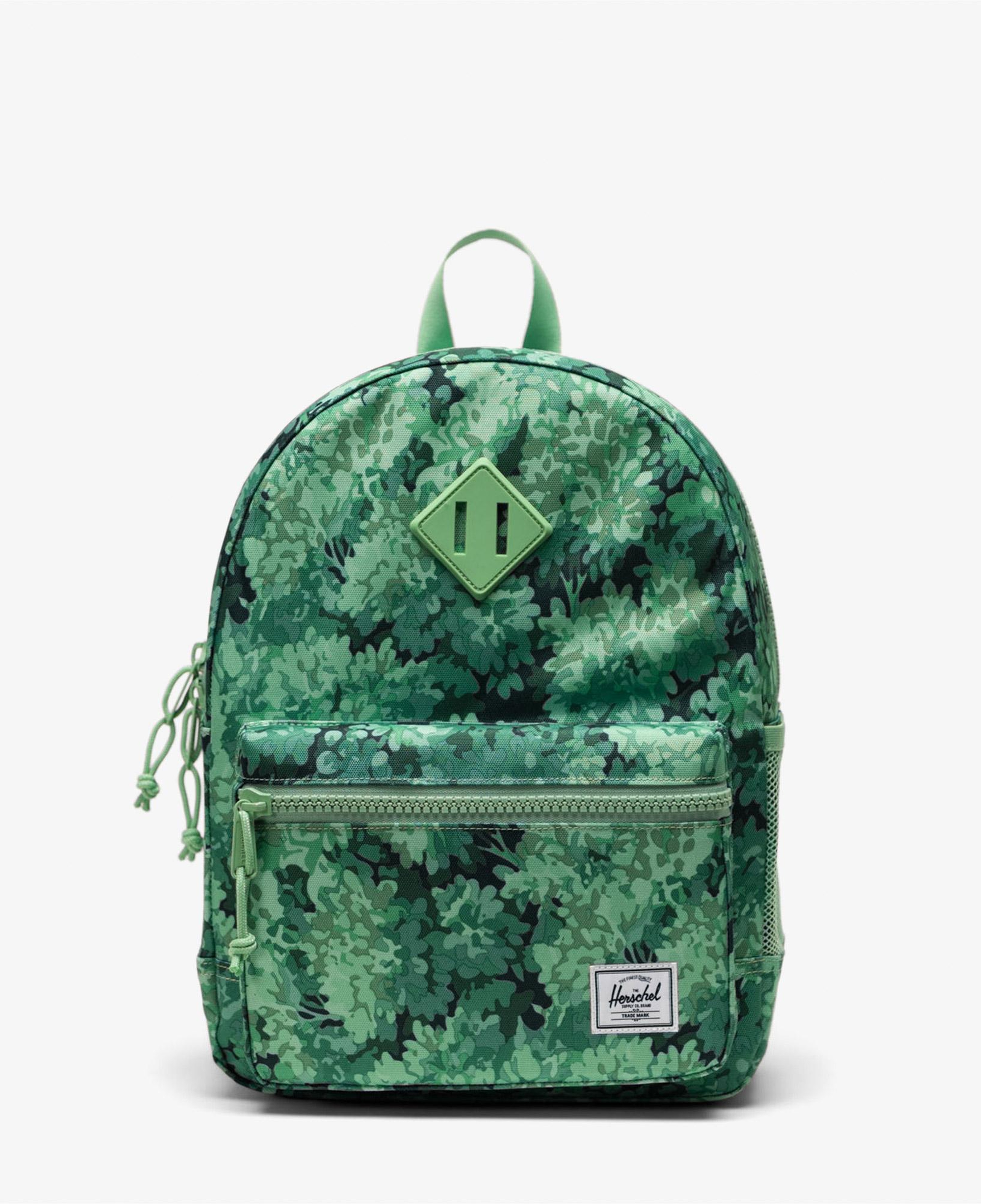 Herschel Heritage Printed Çocuk Yeşil Sırt Çantası