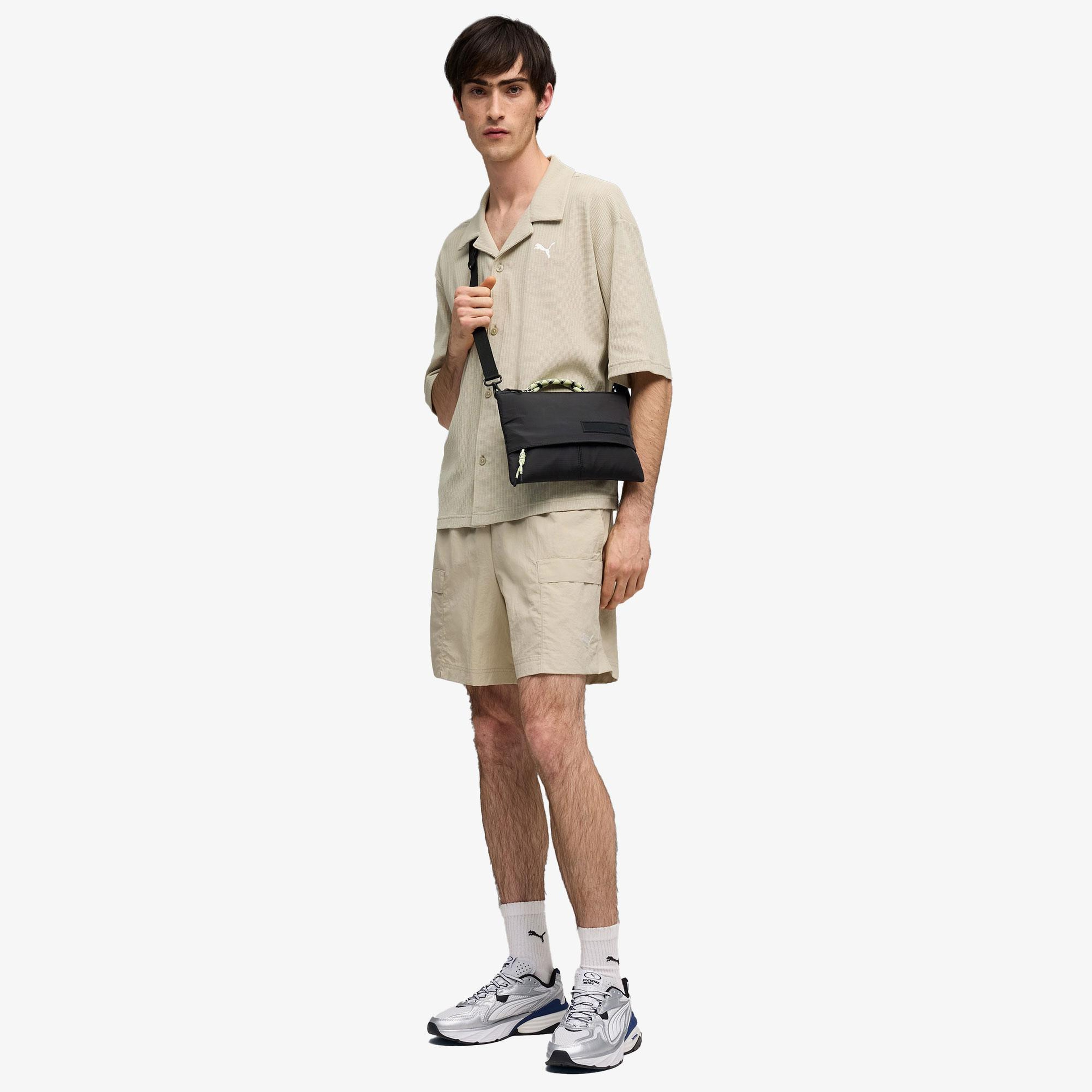 Puma Wardrobe Essentials Erkek Gri Şort