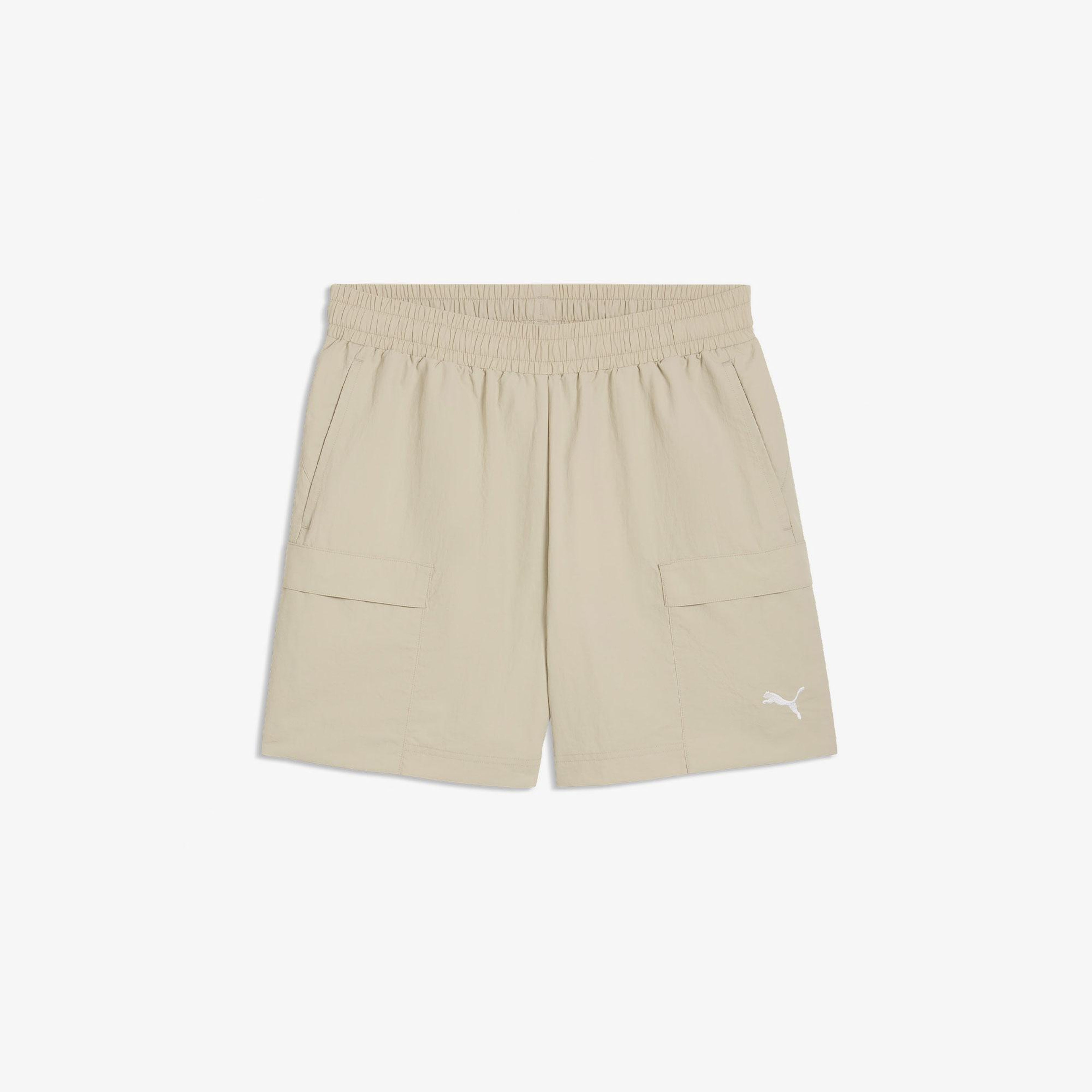 Puma Wardrobe Essentials Erkek Gri Şort