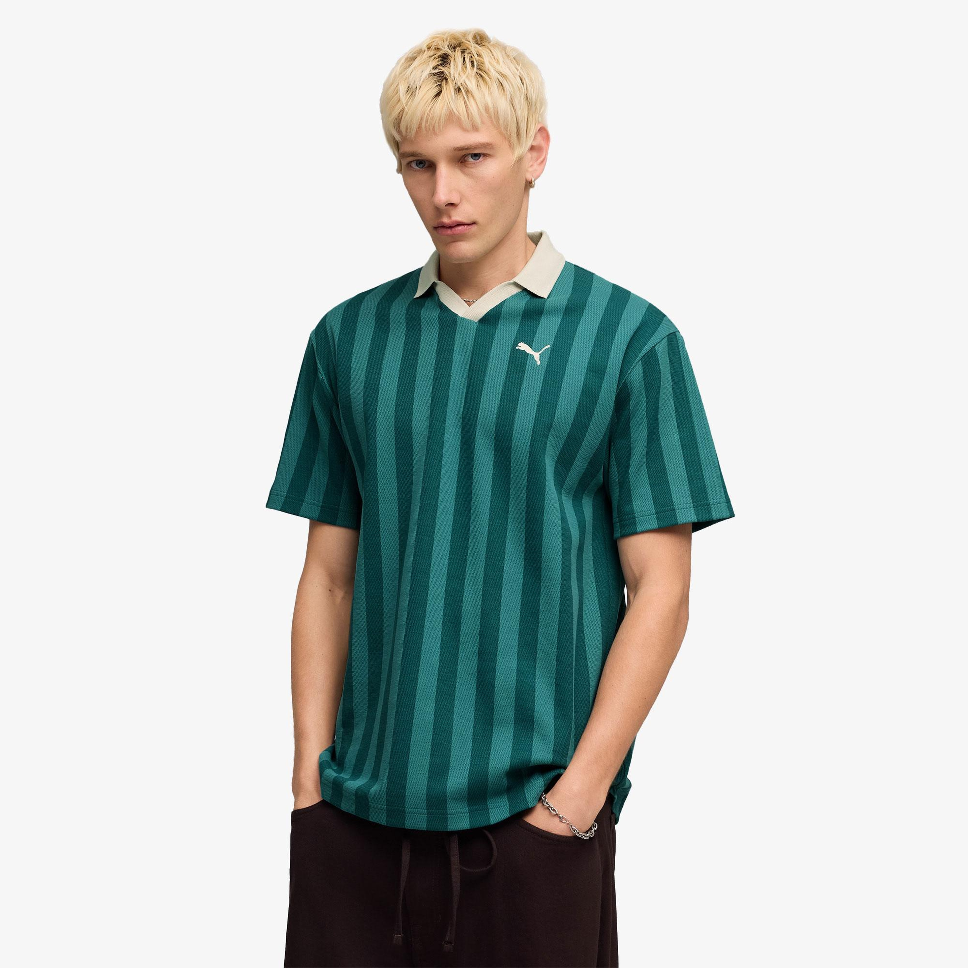 Puma Class Pinnacle  Erkek Yeşil T-Shirt